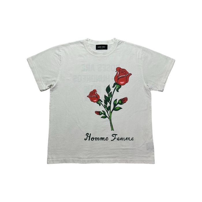 Homme + Femme La Homme + Femme Roses are Red Hundreds are Blue TShirt
