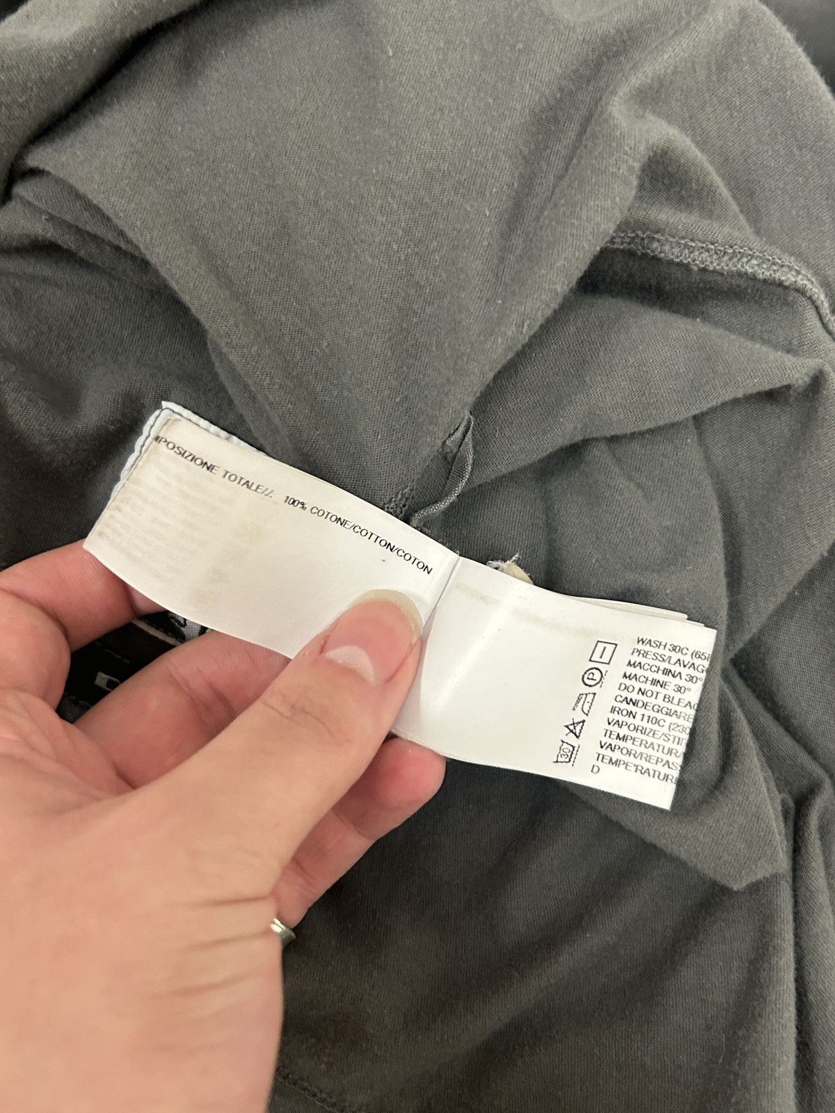 Rick Owens Drkshdw Dust Level Tee Size US XS / EU 42 / 0 - 7 Thumbnail