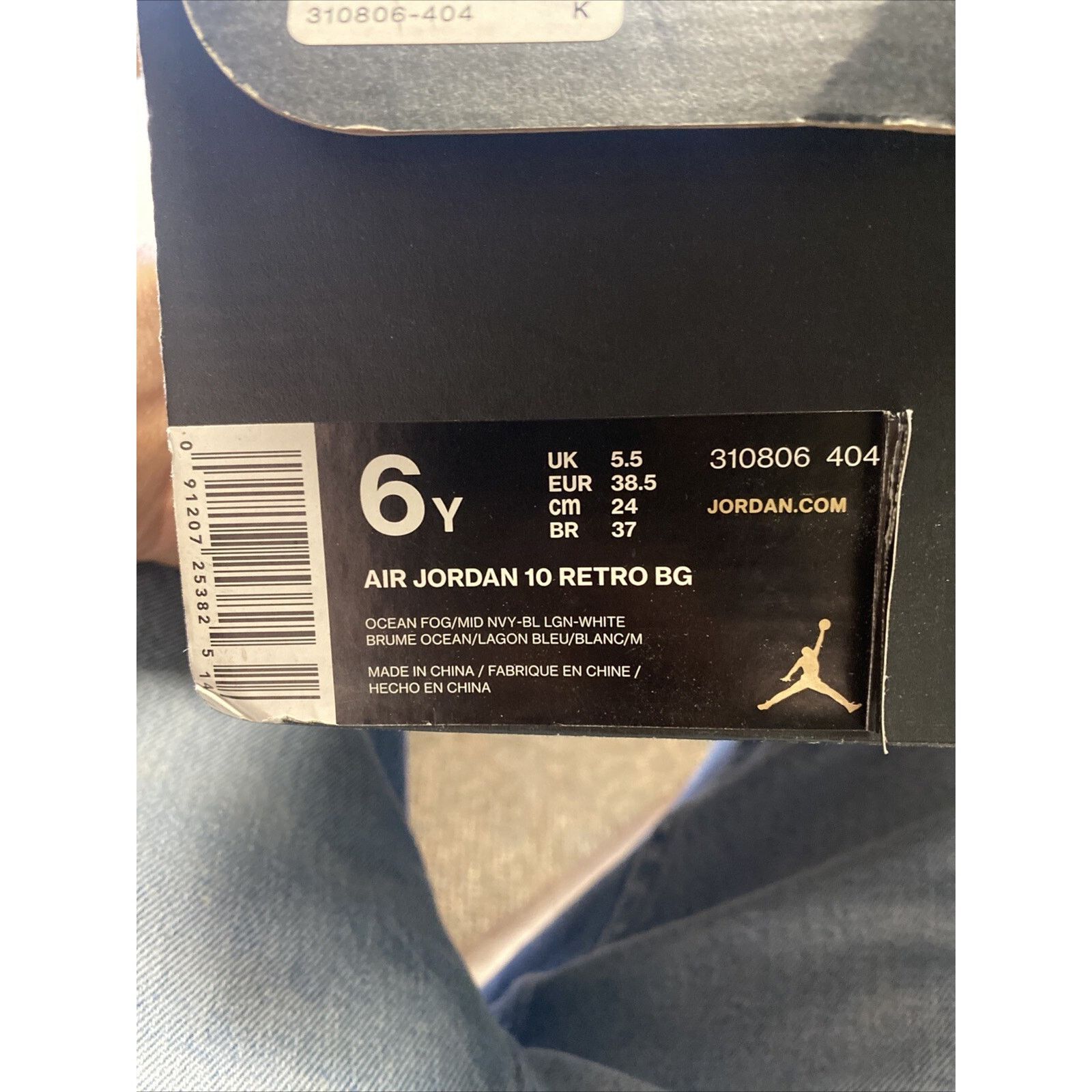 Jordan Brand Jordan 10 Retro Los Angeles 310806 404 City Pack Size 6y Size US 6 / EU 39 - 7 Thumbnail