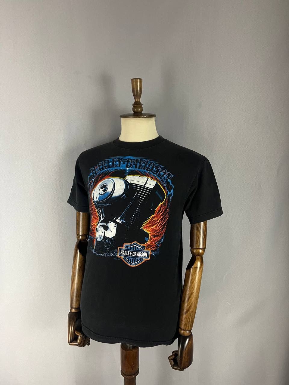 Harley Davidson Harley Davidson Vintage Tee T Shirt 2005 Black Size US M / EU 48-50 / 2 - 4 Thumbnail