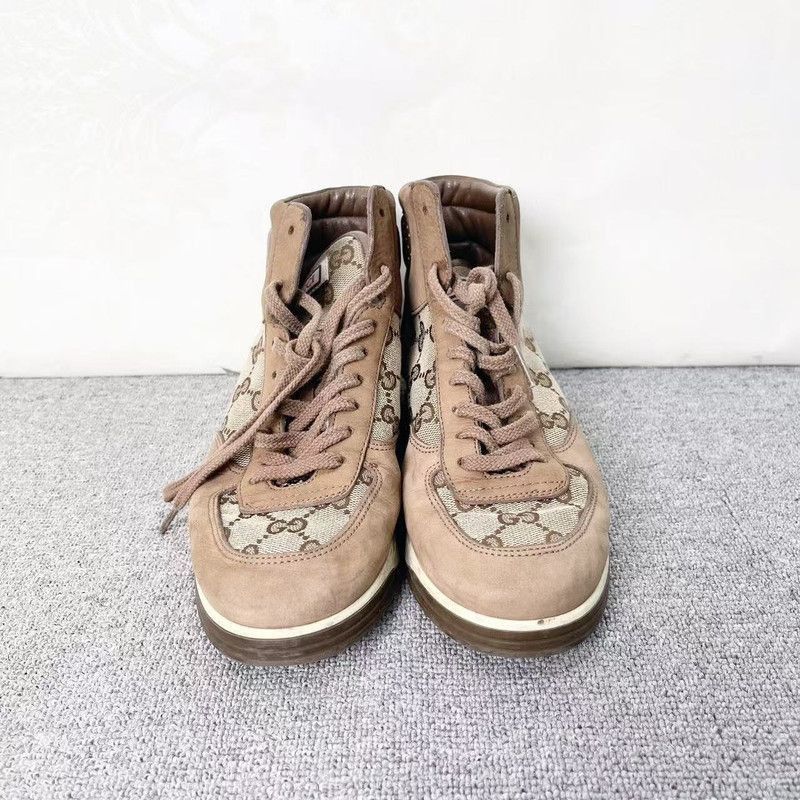 Gucci Gucci Classic High-Top Casual Shoes -2508 Size US 5.5 / EU 38 - 3 Thumbnail