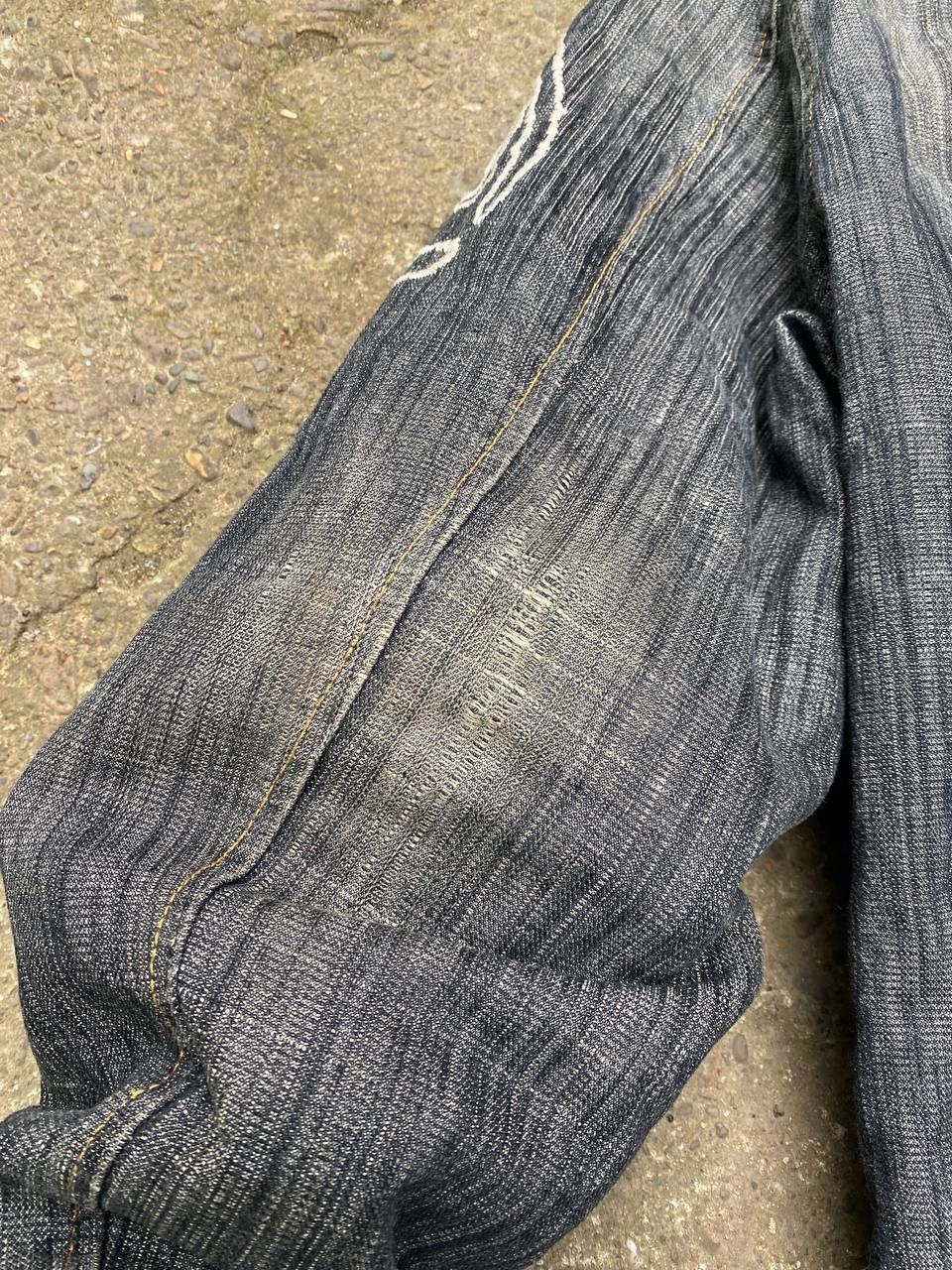 Japanese Brand × Vintage Diesel like if six was nine style mohair distressed jacket Size US XL / EU 56 / 4 - 15 Thumbnail