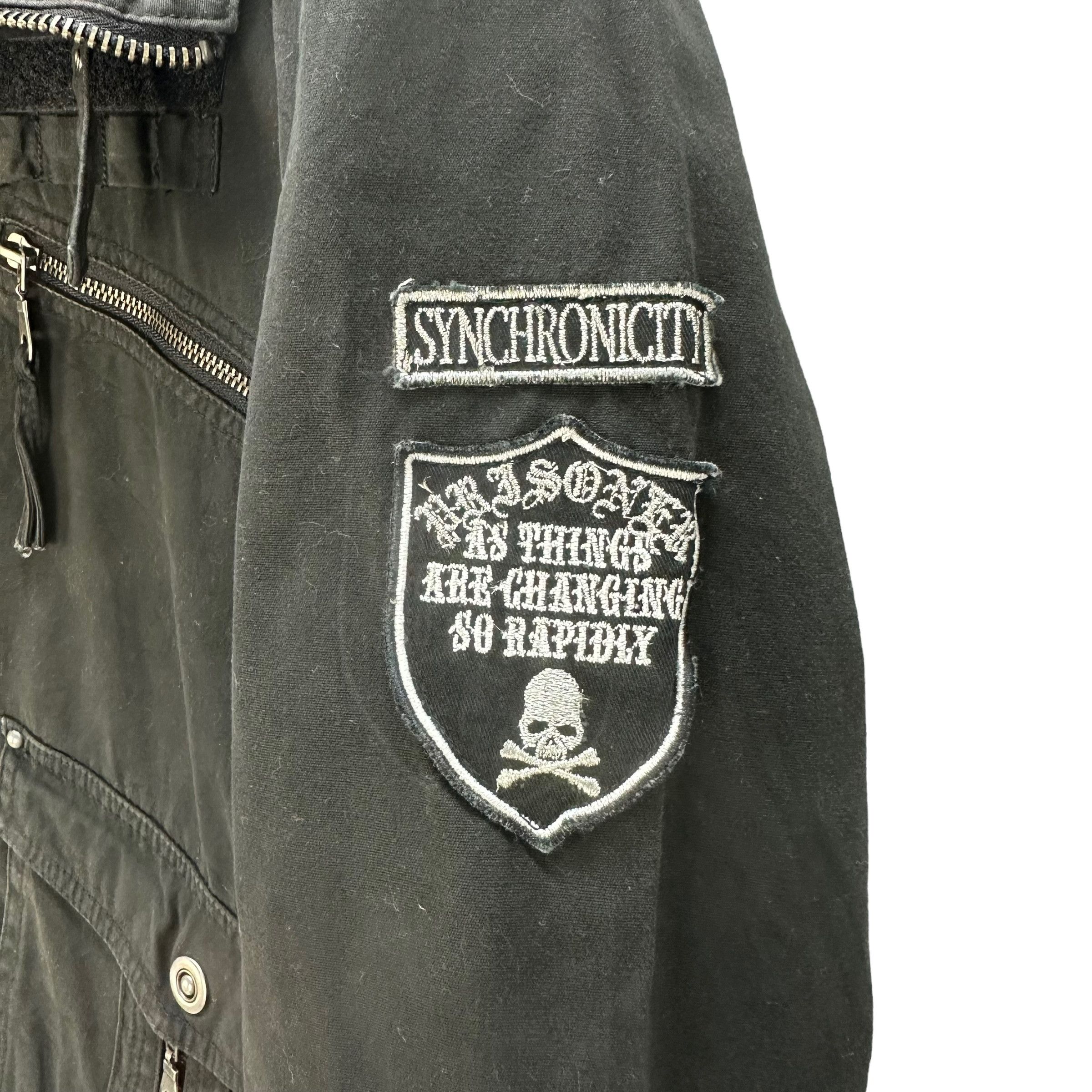 In The Attic IN THE ATTIC MULTIZIP POCKET BIG LOGO RIOT JACKET #8708-021 Size US L / EU 52-54 / 3 - 6 Thumbnail