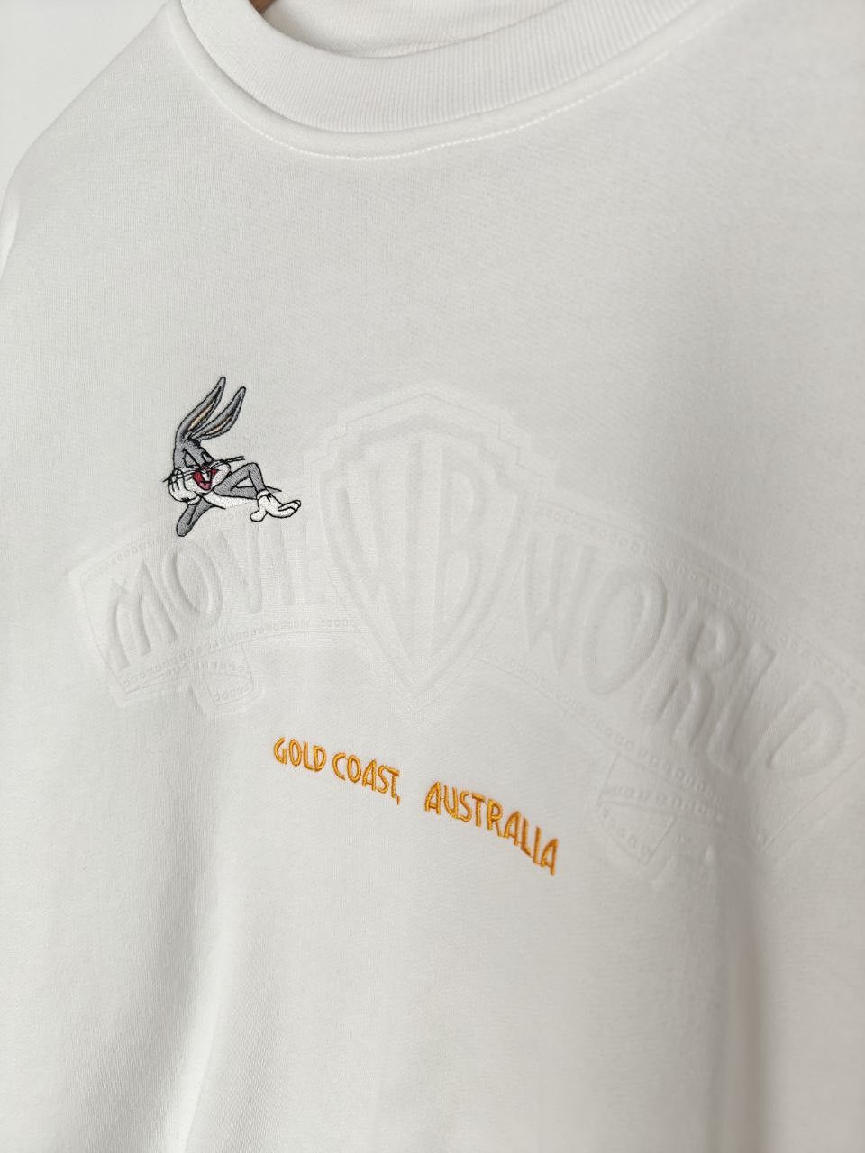 Warner Bros Warner Bros Sweatshirt VTG 1992 Bugs Bunny Gold Coast L Size US L / EU 52-54 / 3 - 6 Thumbnail