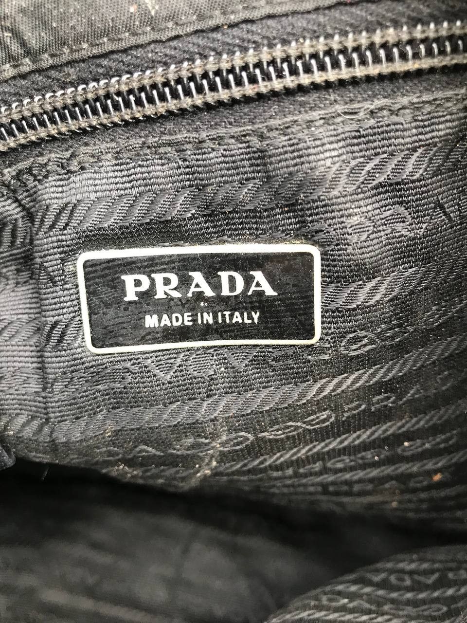 Prada × Vintage Vintage Prada Shoulder Messger Black Bag Size ONE SIZE - 9 Thumbnail