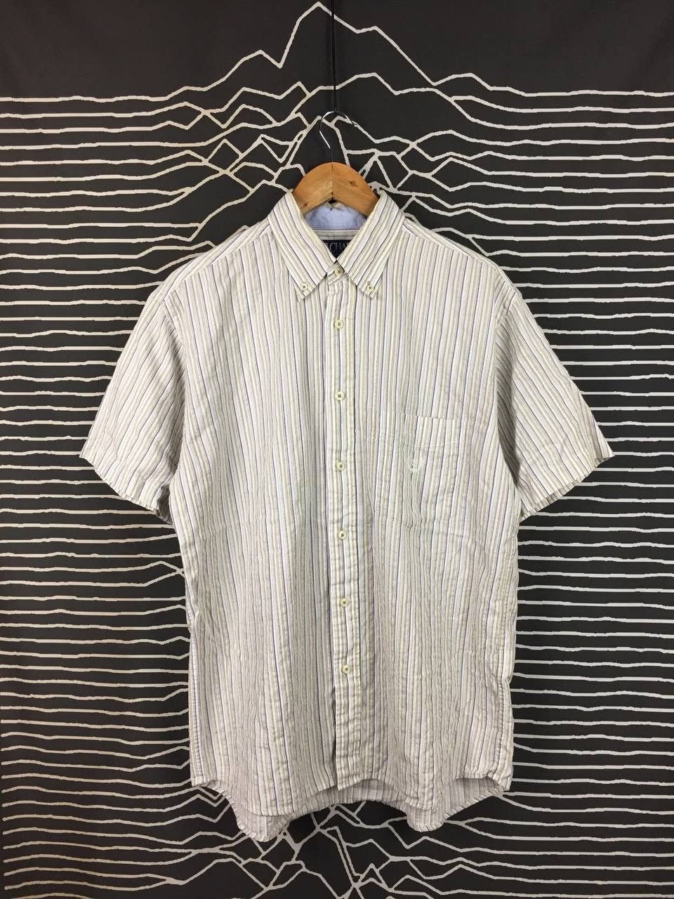 Chaps Ralph Lauren Vtg Chaps Ralph Lauren Striped Button Down Shirt Size US L / EU 52-54 / 3 - 2 Thumbnail