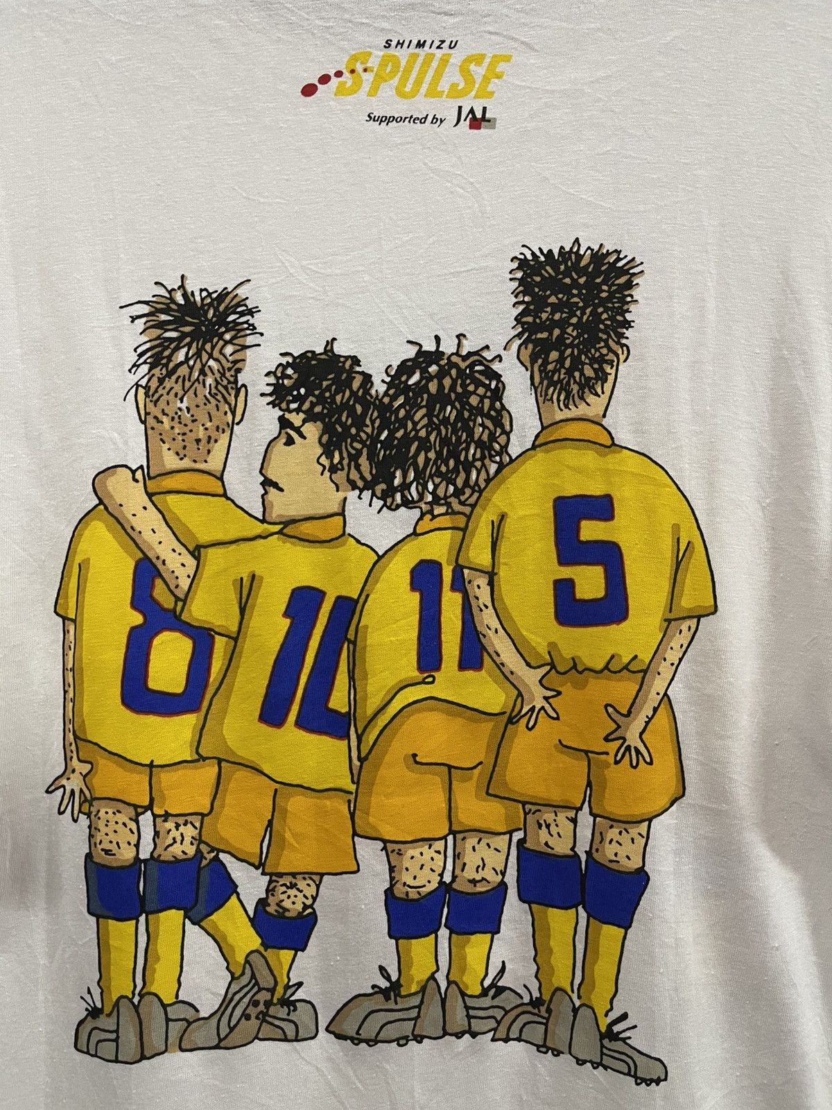 Japanese Brand Vintage Japan Football Back Hit Print🔥🔥🔥 Size US XL / EU 56 / 4 - 9 Thumbnail