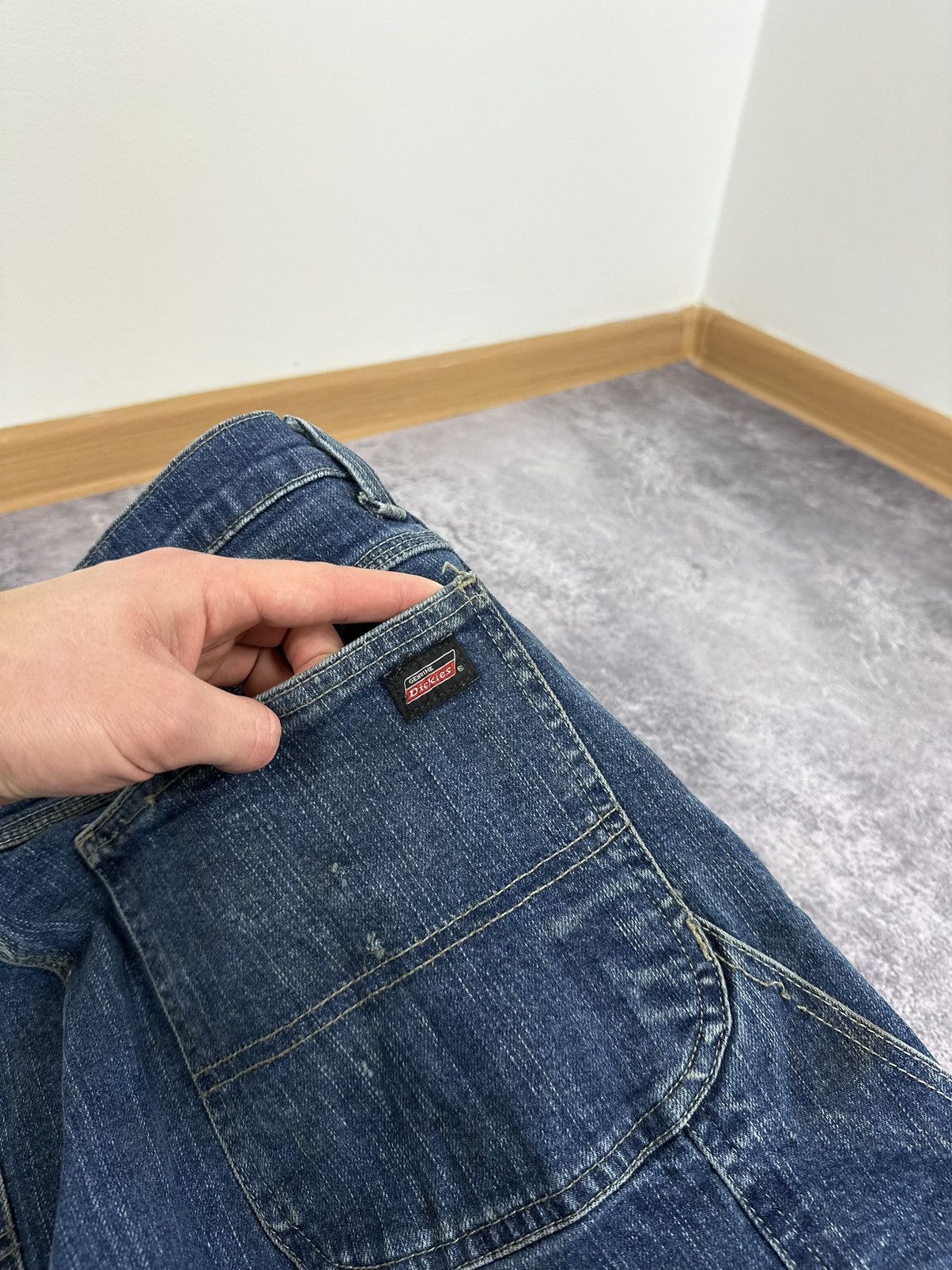 Dickies Vintage Dickies Baggy Carpenter Cargo USA Hype Work Pants Size US 36 / EU 52 - 7 Thumbnail