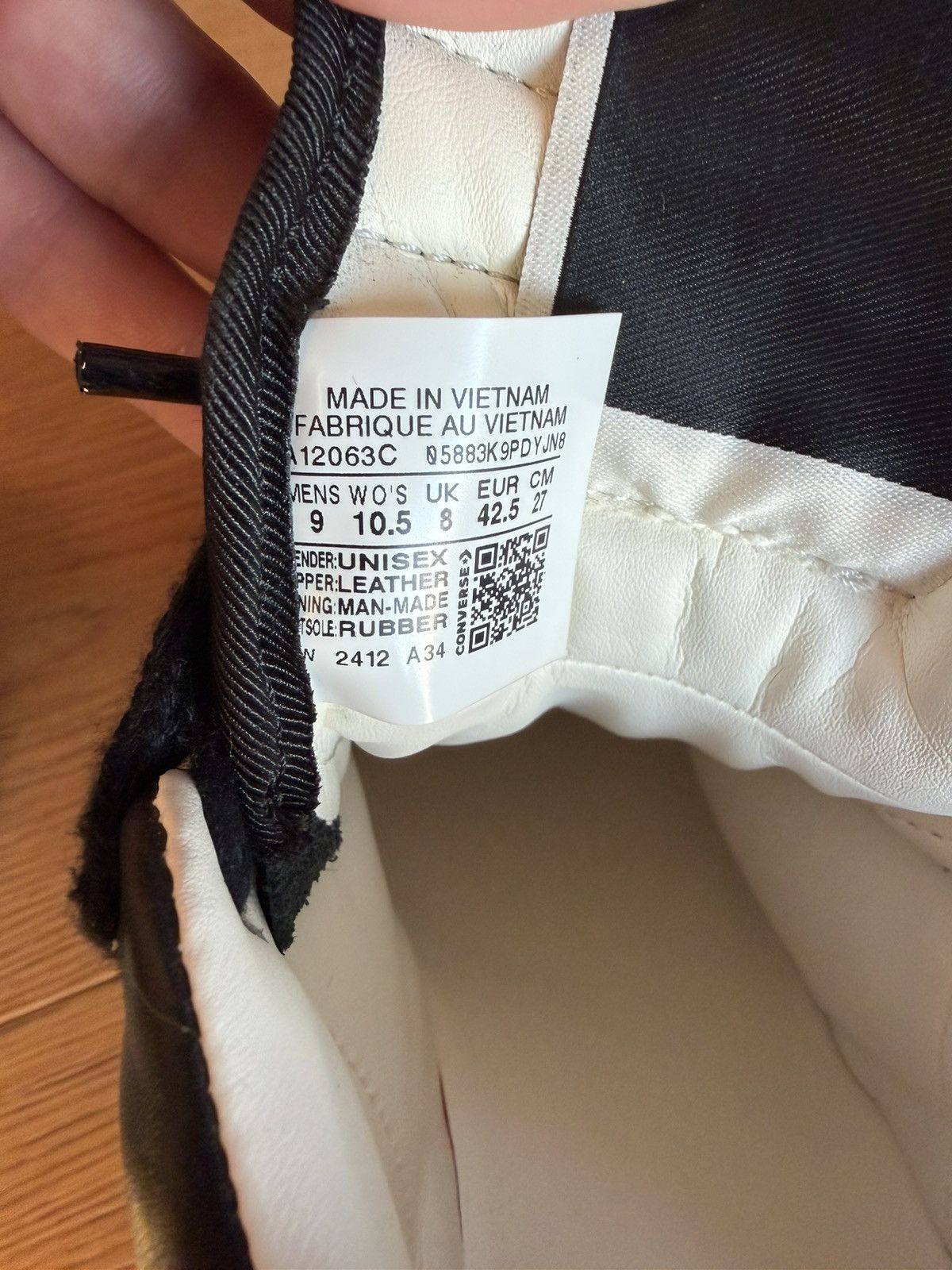Converse × Rick Owens Drkshdw Rick Owens turbowpns us9 Size US 9 / EU 42 - 6 Thumbnail