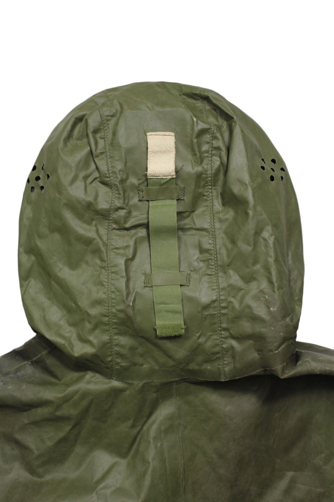 Vintage 1990 US ARMY WET WEATHER DOUBLE HOOD PARKA Size US M / EU 48-50 / 2 - 8 Thumbnail