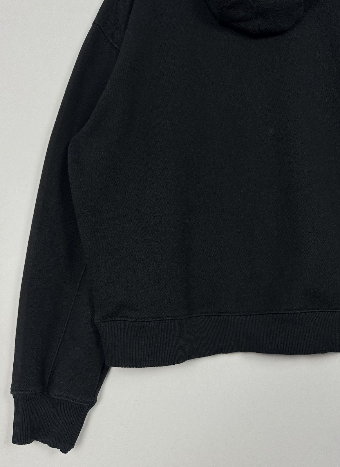 Designer Tom Wood Mira Heavy Weight Cotton Black Sweatshirt Hoodie Size US M / EU 48-50 / 2 - 13 Thumbnail