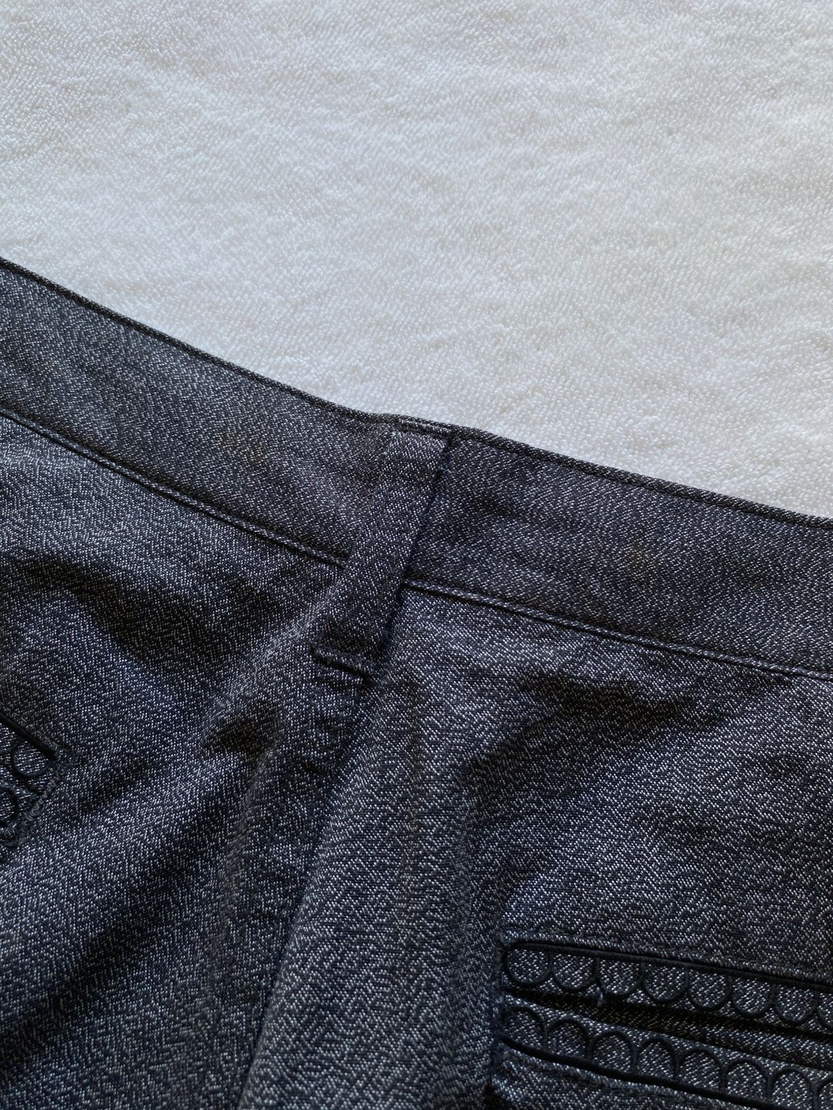 Original Fake Original Fake Kaws Dark Gray Chomper Teeth Fading Pants Size US 32 / EU 48 - 11 Thumbnail