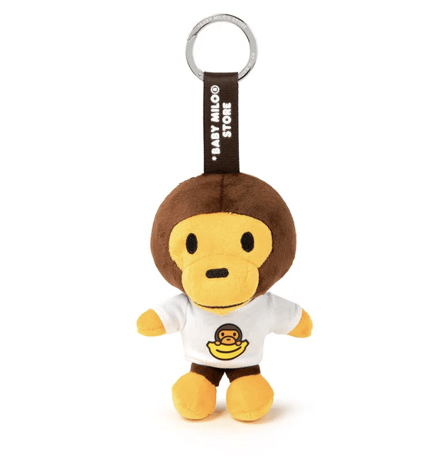 Bape Bape BABY MILO PLUSH DOLL TEE KEYCHAIN Size ONE SIZE - 1 Thumbnail