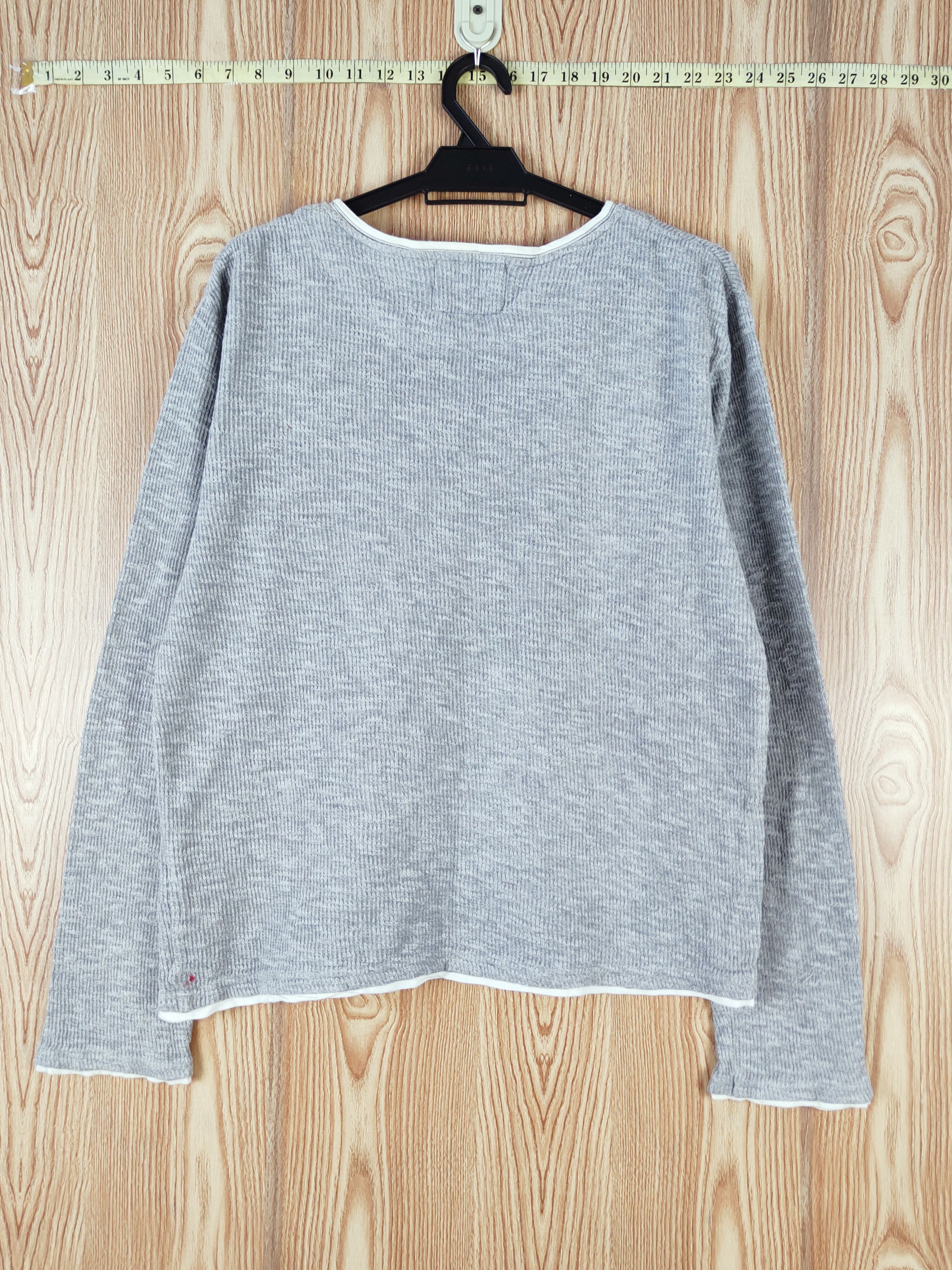 Beams Plus × Homespun Knitwear × Japanese Brand Beams Heart japan Gray knitwear #W874 Size US M / EU 48-50 / 2 - 7 Thumbnail