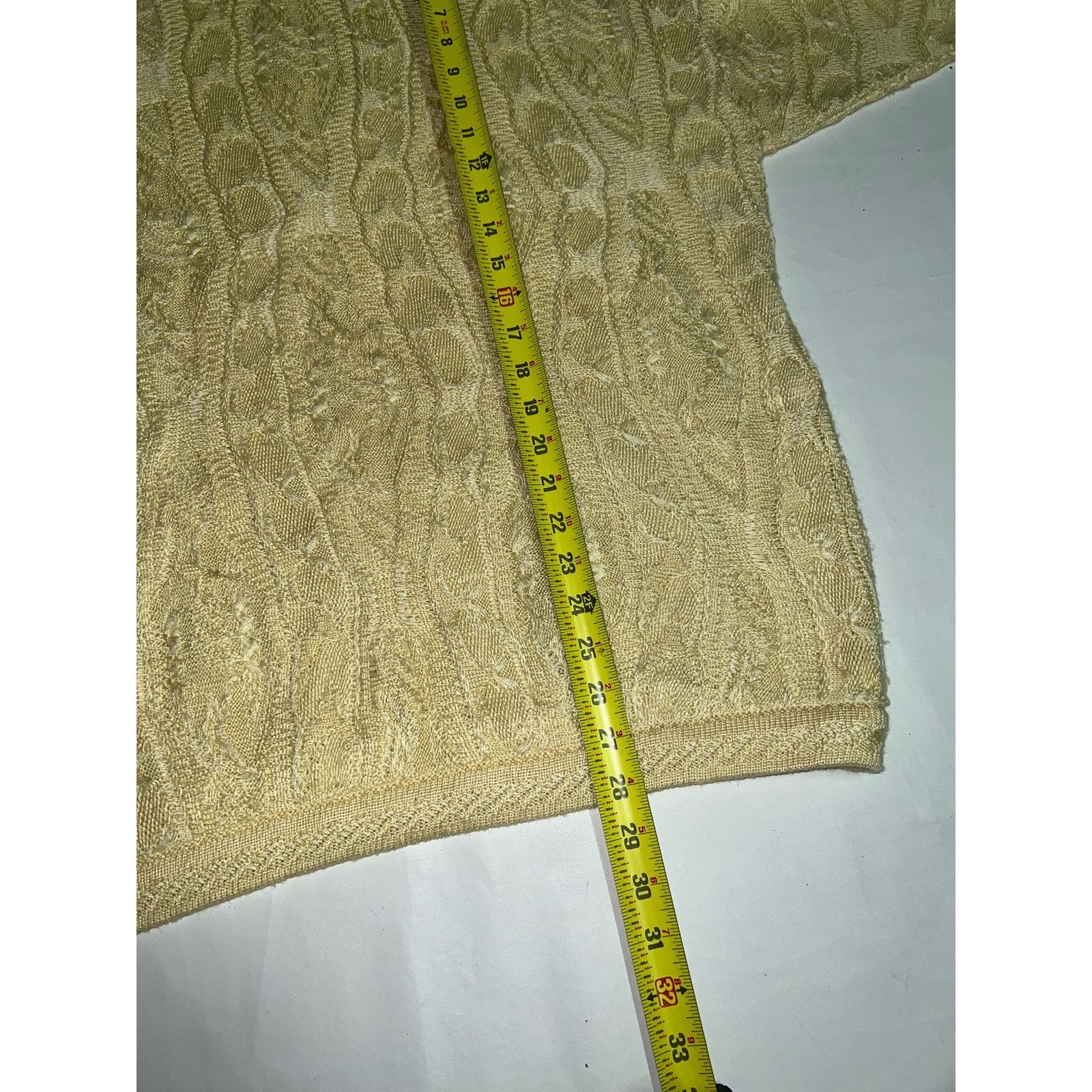 Bergati Vintage Bergati Cable Knit Coogi Style 3D Texured Sweater Size US XXL / EU 58 / 5 - 5 Thumbnail