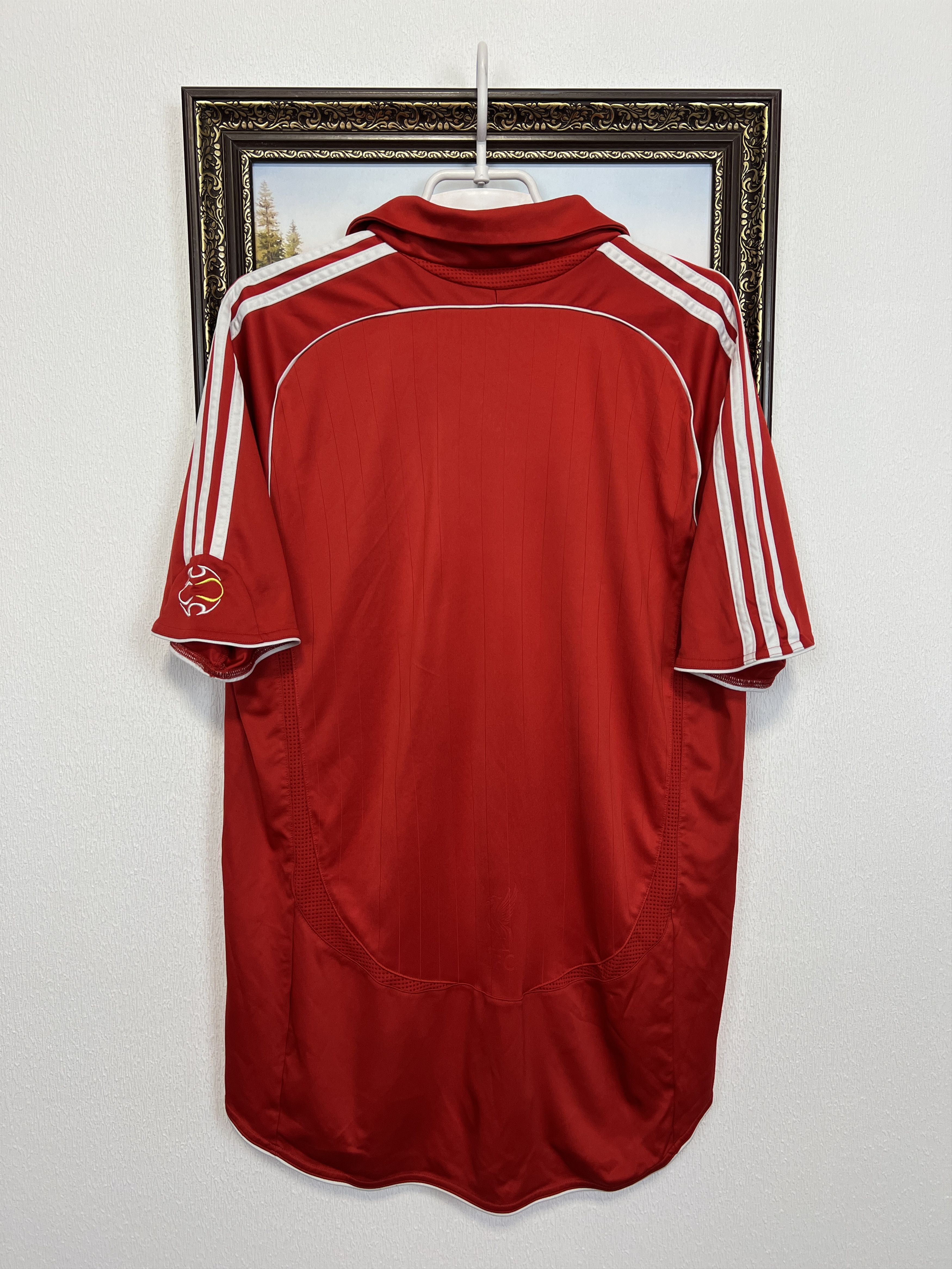 Adidas Liverpool Home football shirt 2006 Soccer Jersey Trikot Rare Size US L / EU 52-54 / 3 - 11 Thumbnail