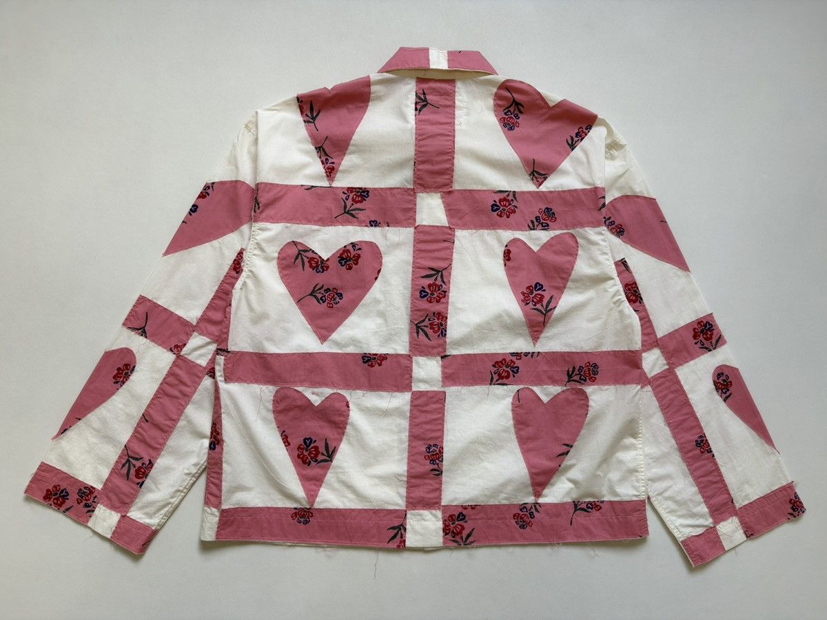 Story Mfg. S/S 24 Sample ‘Patch Work Hearts’ Over Shirt Size US M / EU 48-50 / 2 - 13 Thumbnail