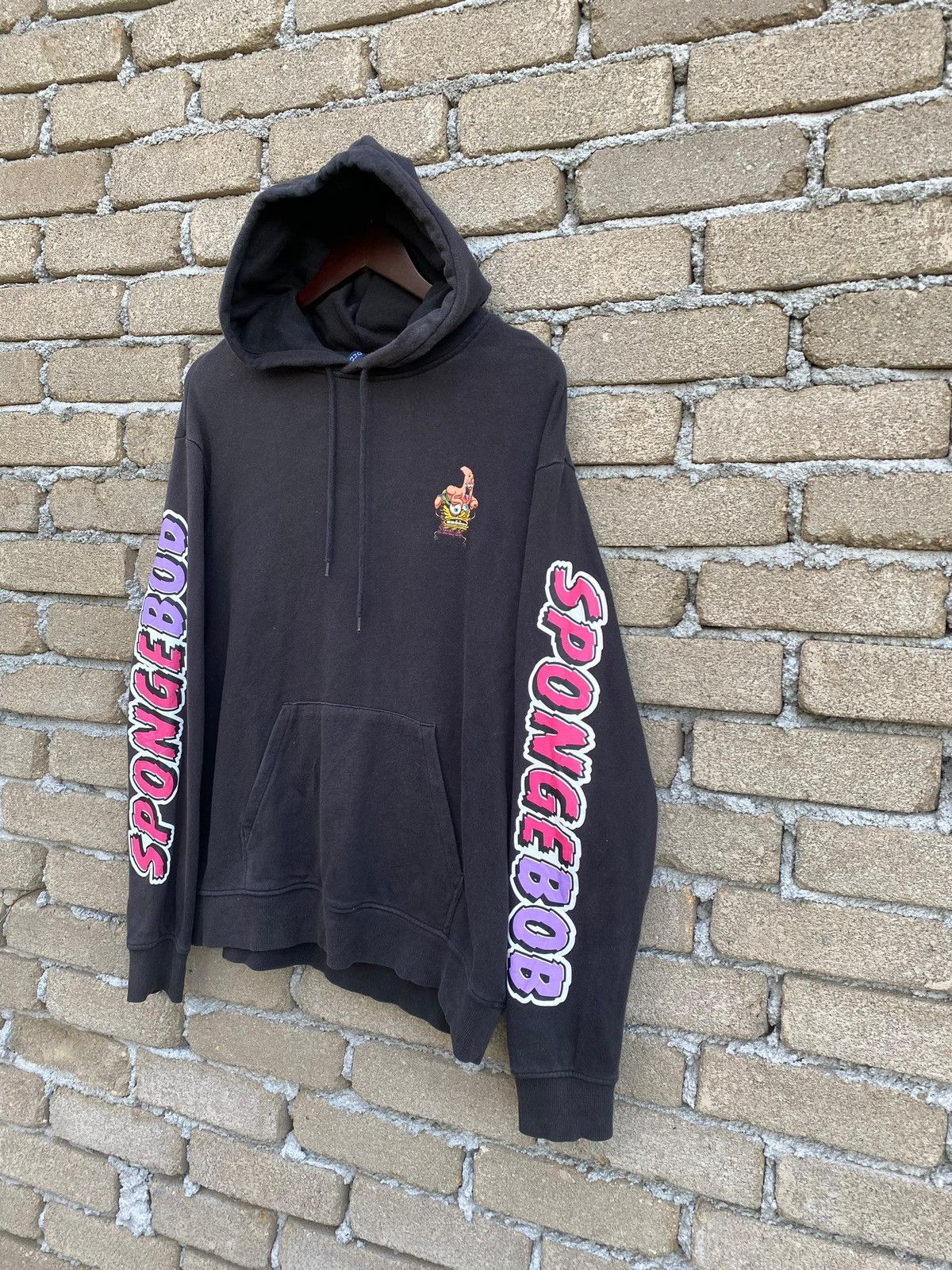 Cartoon Network Spongebob Squarepants Overprint Hoodie Pullover Size US L / EU 52-54 / 3 - 5 Thumbnail