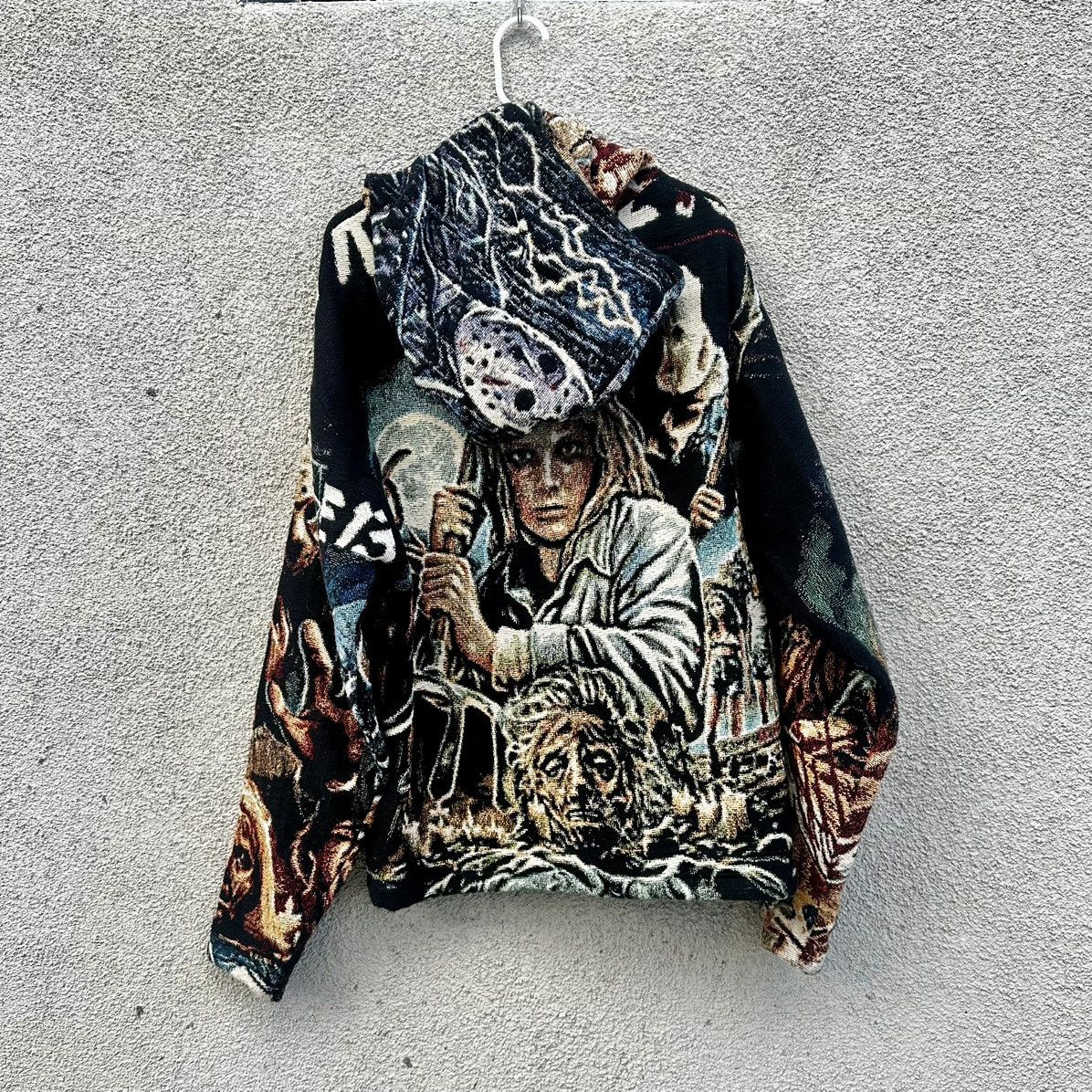 Vintage PANGAEA “Friday the 13th” Hoodie Size US M / EU 48-50 / 2 - 2 Thumbnail