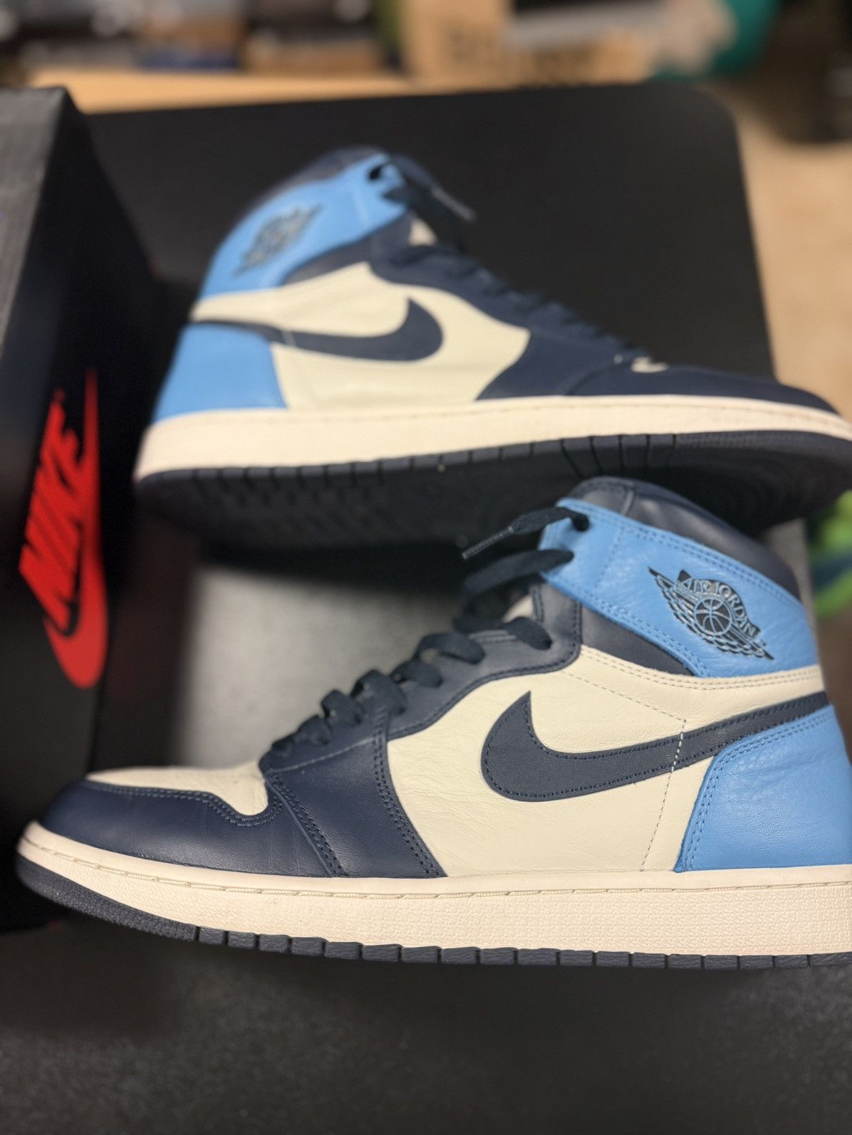 Jordan Brand Jordan 1 Obsidians Size US 13 / EU 46 - 3 Thumbnail
