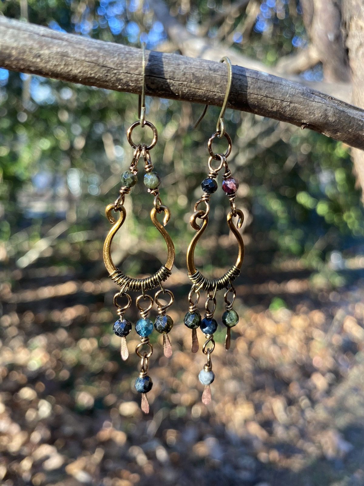 Handmade Tourmaline Chandeliers Size ONE SIZE - 2 Thumbnail