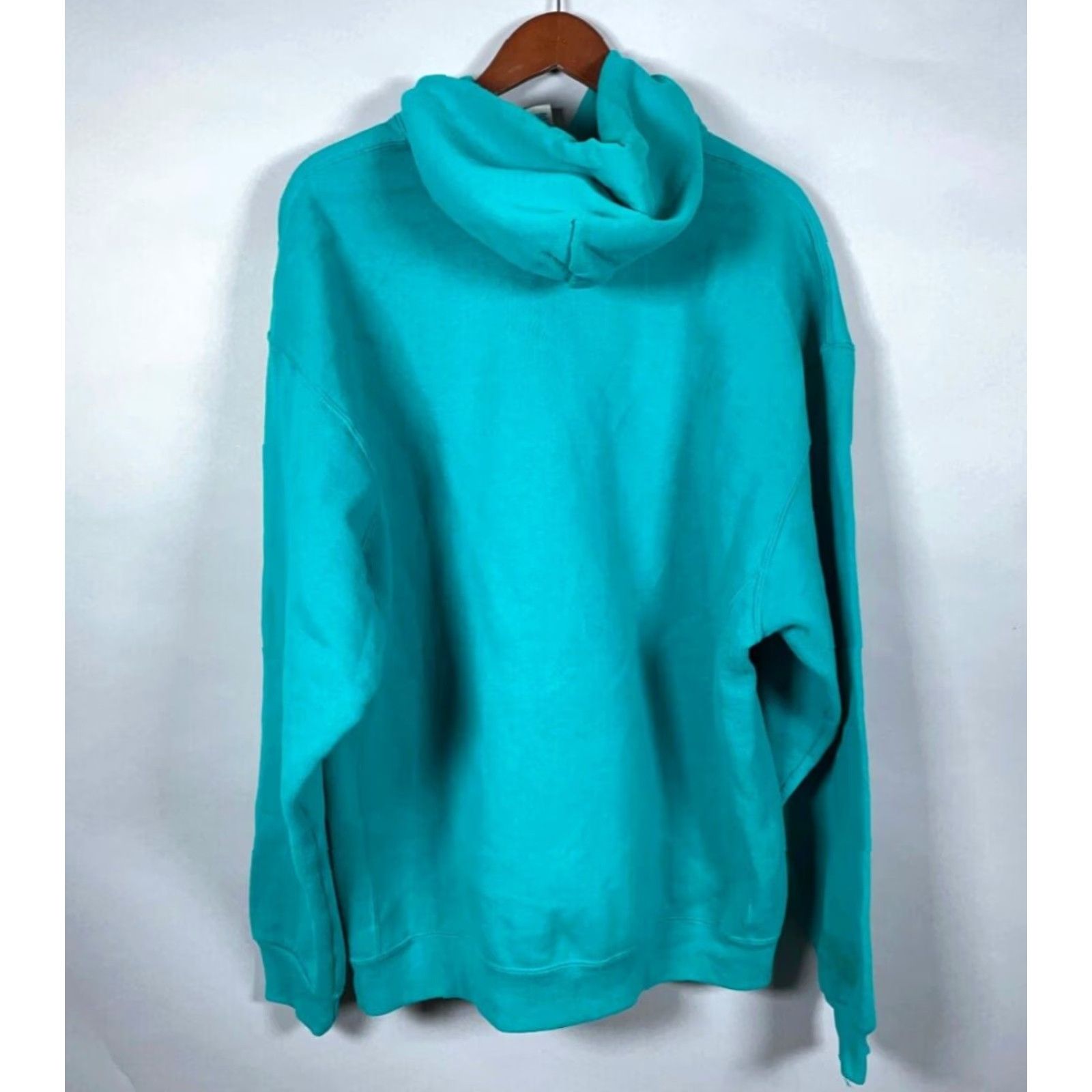 Russell Athletic Russell Athletic Hoodie Adult 2XL Green Sweatshirt Heavyweight Cotton Blend Fleece Retro Logo Mens Size US XXL / EU 58 / 5 - 3 Thumbnail