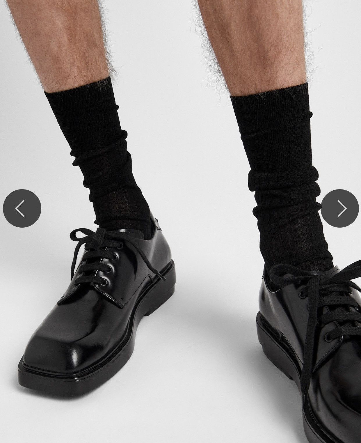 Prada Brushed Leather Derby Size US 6.5 / EU 39-40 - 9 Thumbnail