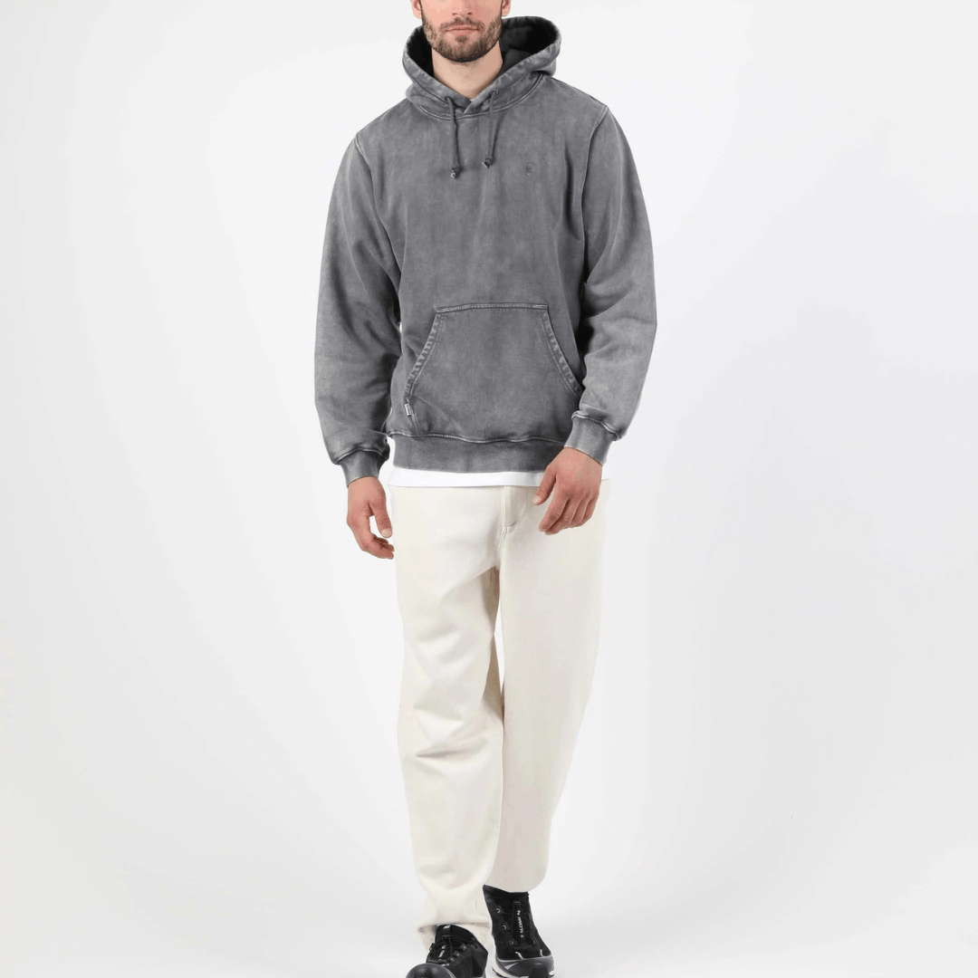Wemoto BNWT Wemoto - Clint - Garment Dyed Hooded Sweatshirt Medium Size US M / EU 48-50 / 2 - 6 Thumbnail