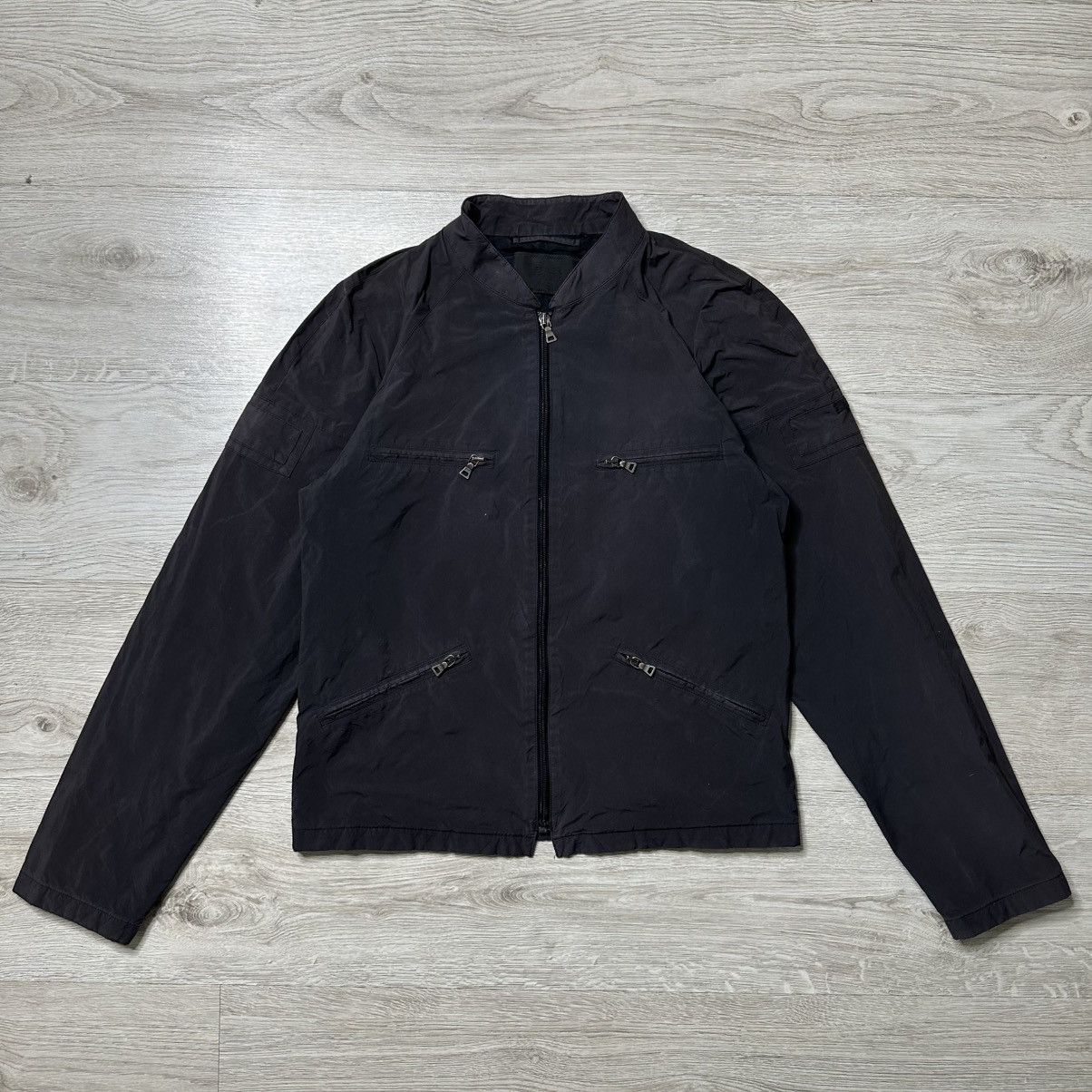 Prada Vintage Prada women’s nylon light jacket Size L / US 10 / IT 46 - 1 Thumbnail