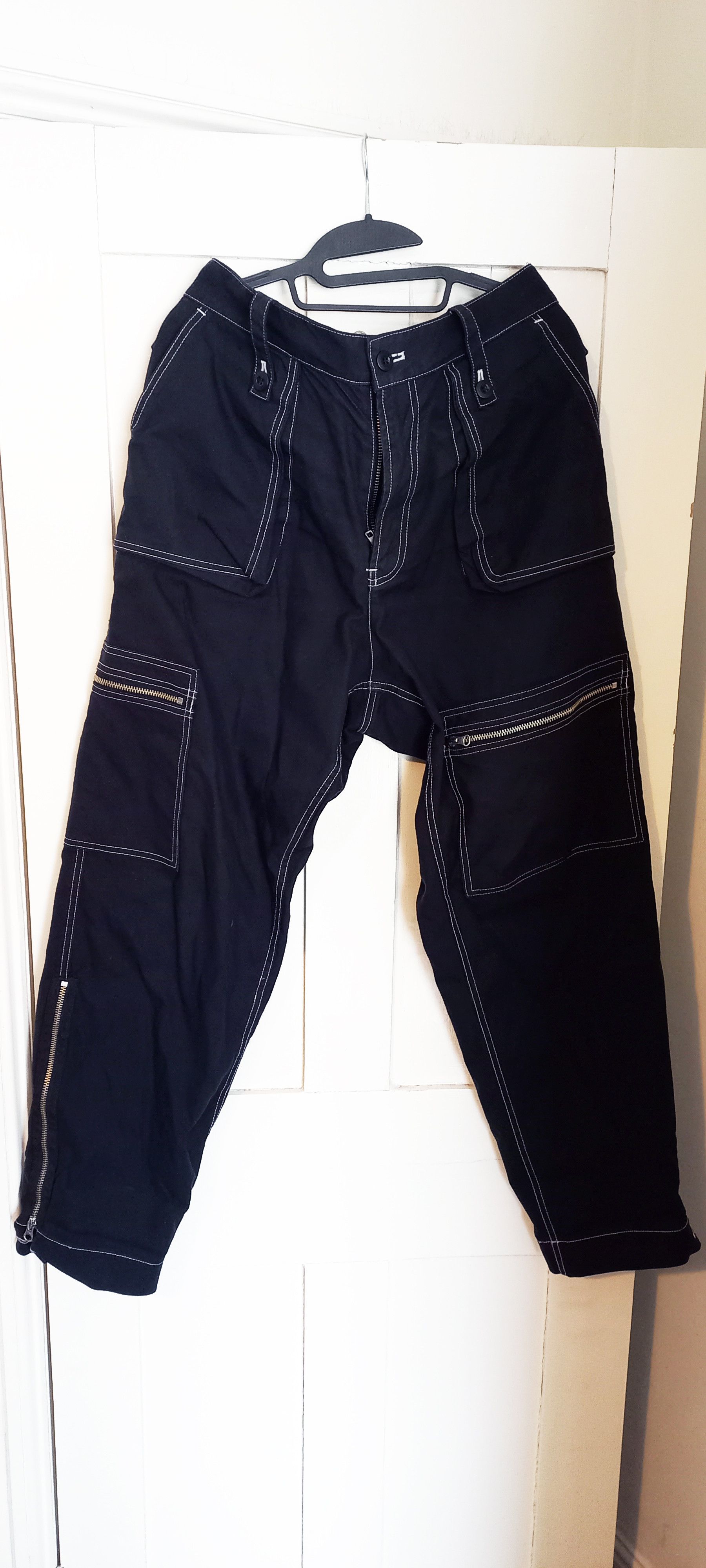 Cav Empt Cav Empt Yossarian Pants #5 Navy cargo Excellent condition Size US 33 - 1 Thumbnail