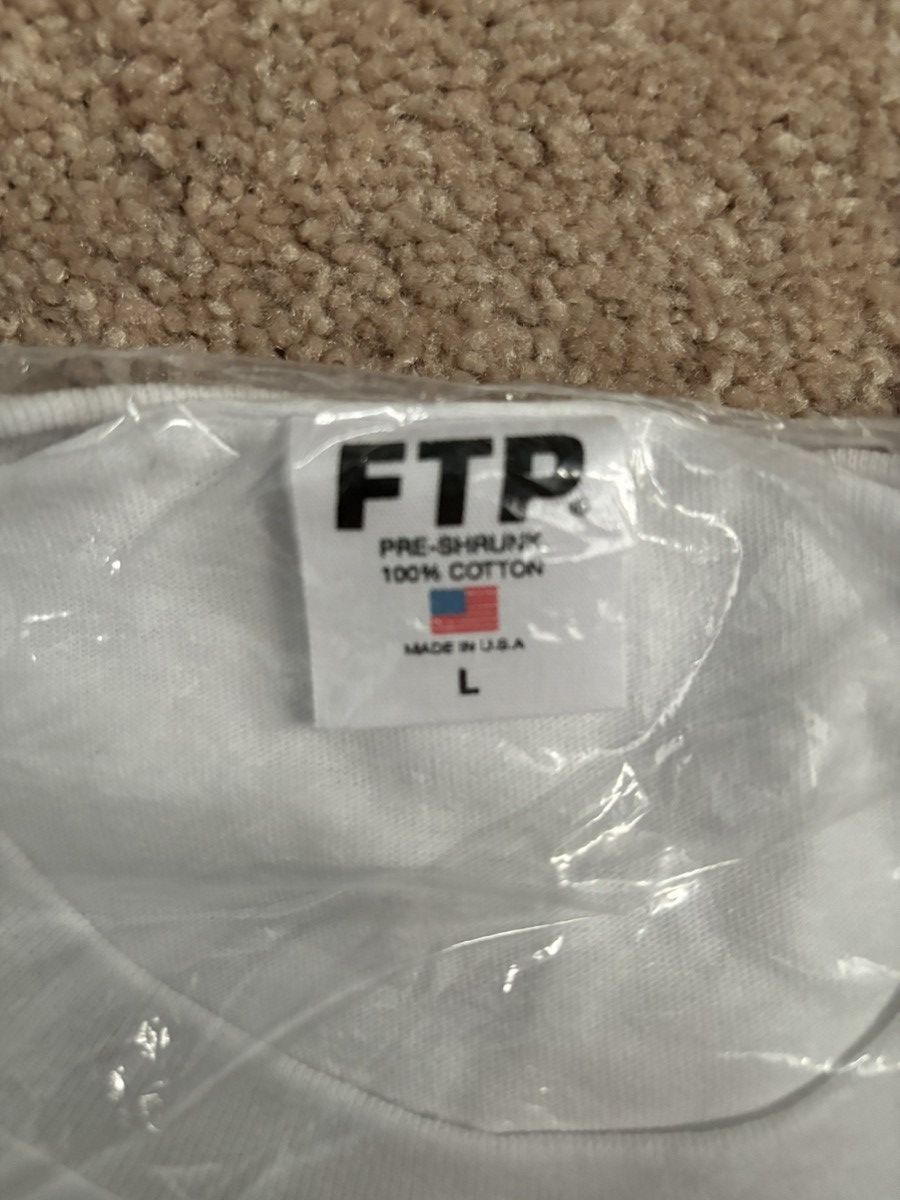 Fuck The Population FTP dot com 🖕🏻 tee Size US L / EU 52-54 / 3 - 3 Thumbnail