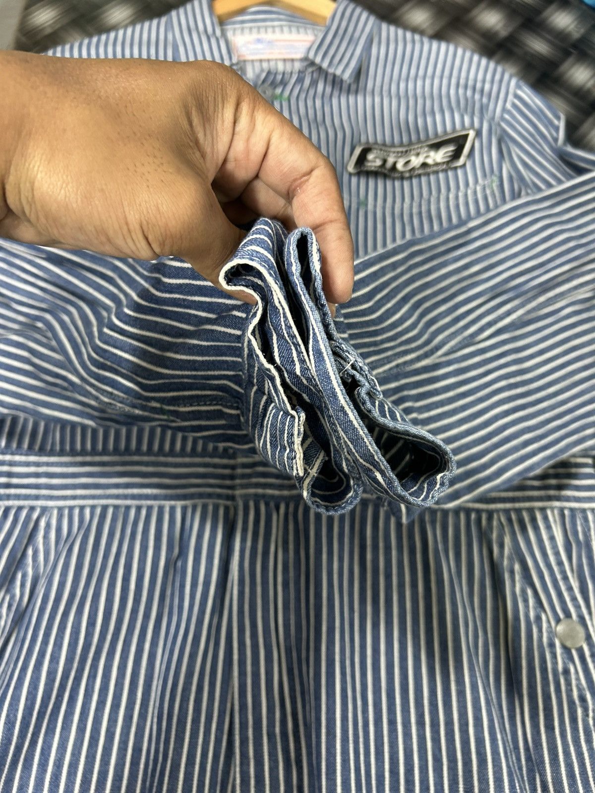 Japanese Brand ⚡️Vintage RNA inc Japan Hikori Workers Clothing Coverall Size US 34 / EU 50 - 5 Thumbnail