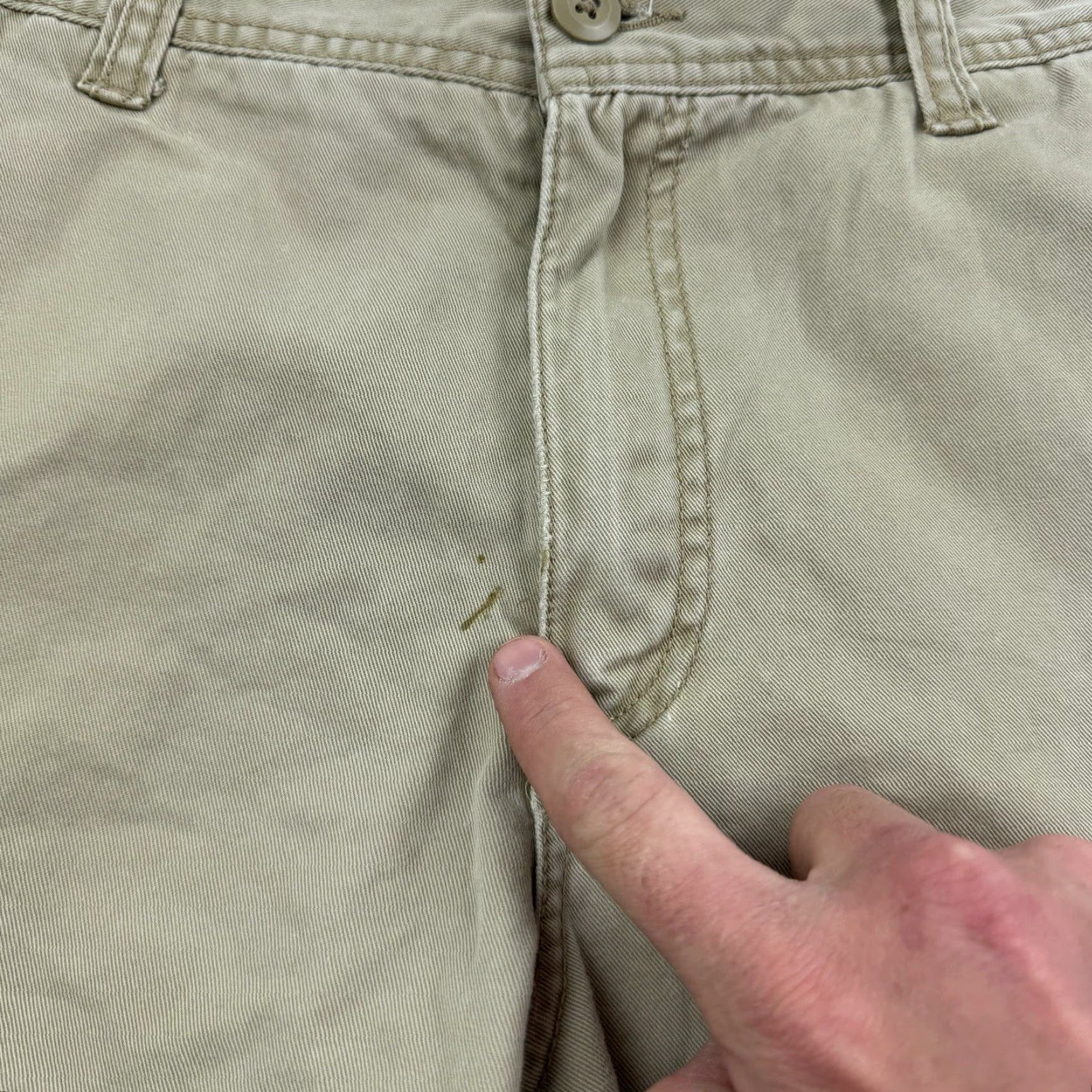 Old Navy VINTAGE Old Navy Cargo Shorts Men 33 Tan Brown Grunge Y2K Vintage Baggy 90s Skater Casual Mens Size US 33 - 5 Thumbnail