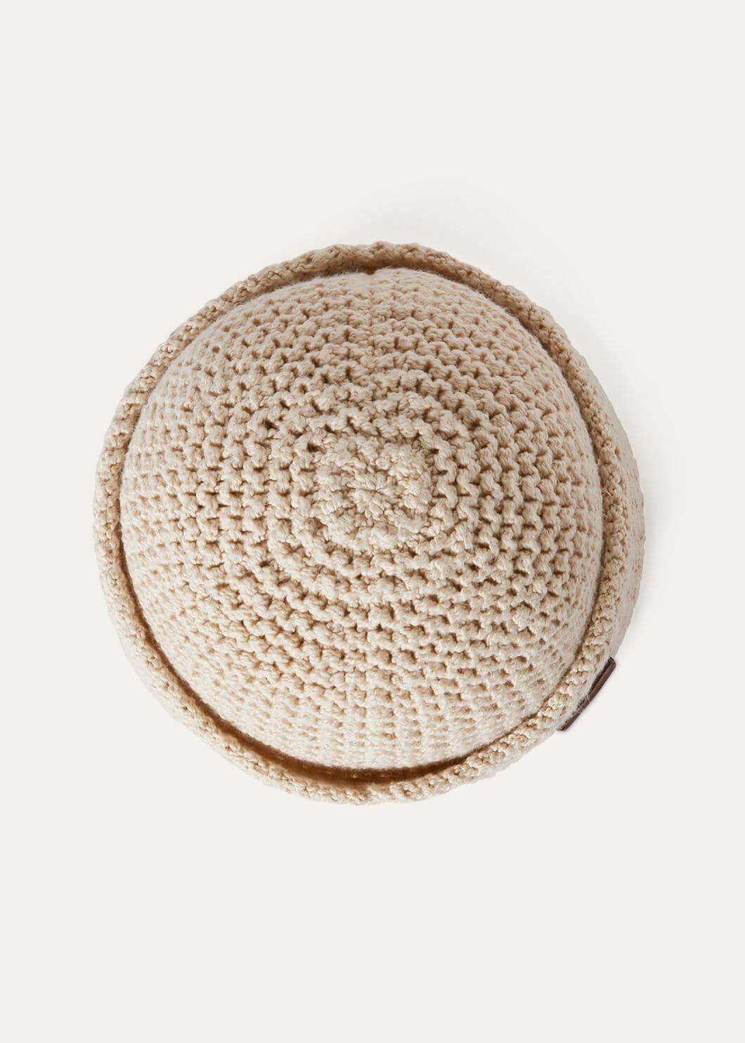 Loro Piana o1srvl11e0325 FAO0615 Size: OS / Beanie Hat / Cap in Cream Size ONE SIZE - 3 Thumbnail