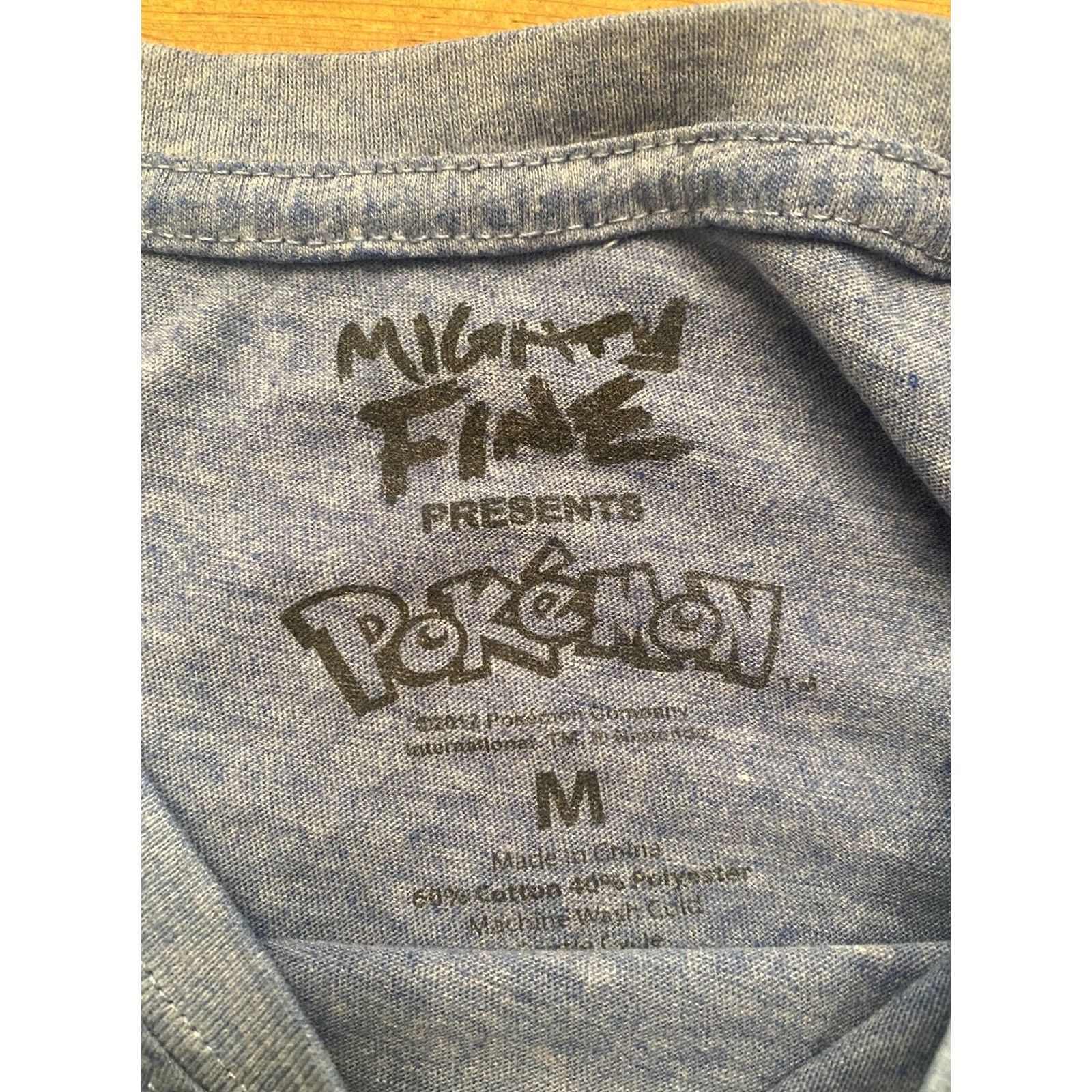 Vintage Mighty Fine Pokémon Pikachu Blue T-Shirt Womens Medium Size M / US 6-8 / IT 42-44 - 3 Thumbnail