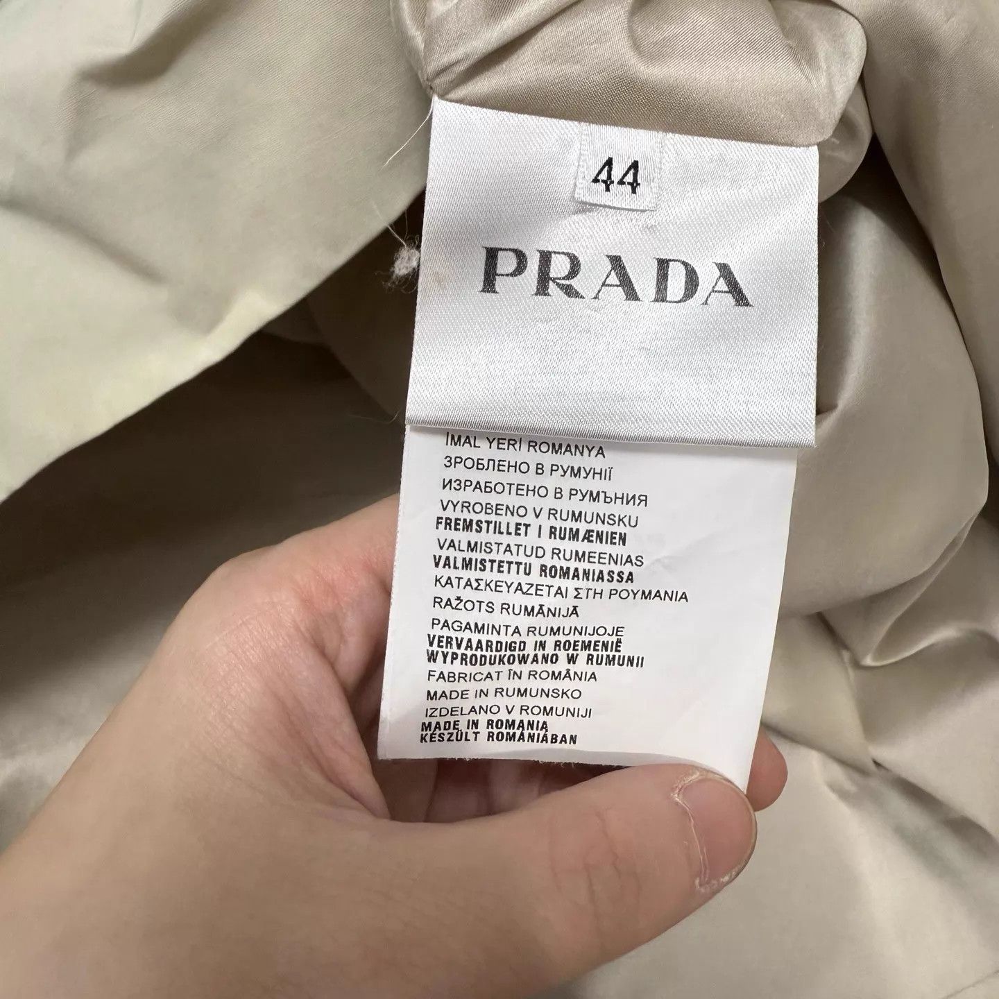 Prada Prada White Trench Coat 44 99new Size M / US 6-8 / IT 42-44 - 4 Thumbnail