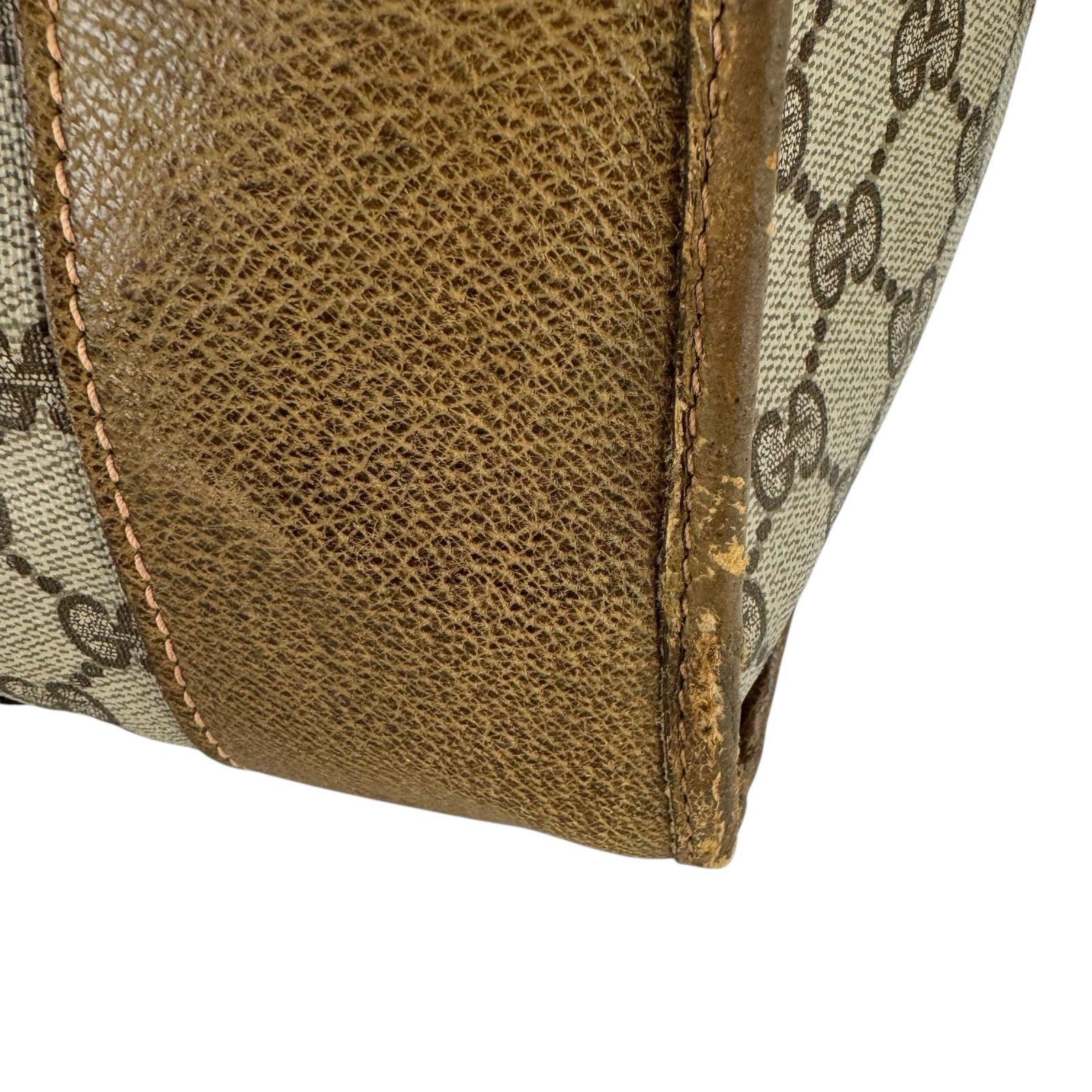 Gucci Gucci Vintage Monogram Sherry Line Travel Bag Size ONE SIZE - 16 Thumbnail
