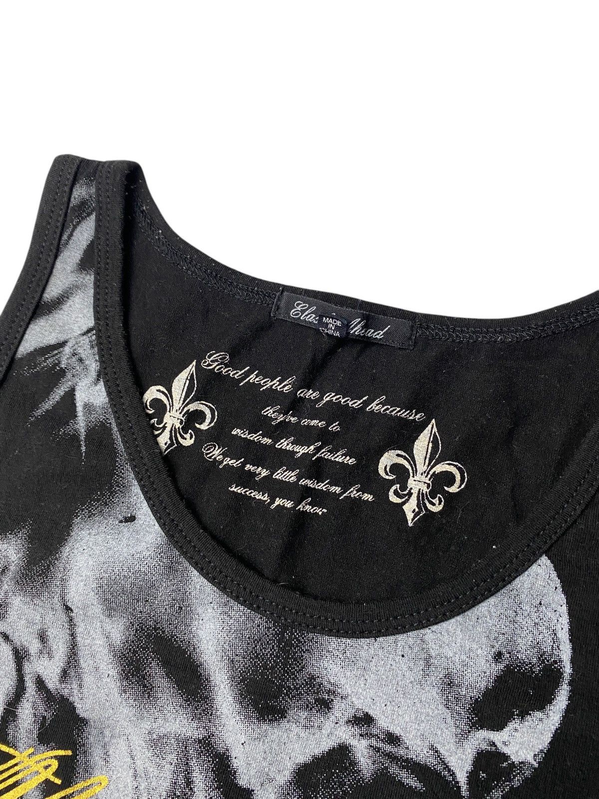 If Six Was Nine × Japanese Brand × Le Grande Bleu (L.G.B.) 2000's Clash Ahead Poem Tribal Tanktop Size US S / EU 44-46 / 1 - 8 Thumbnail