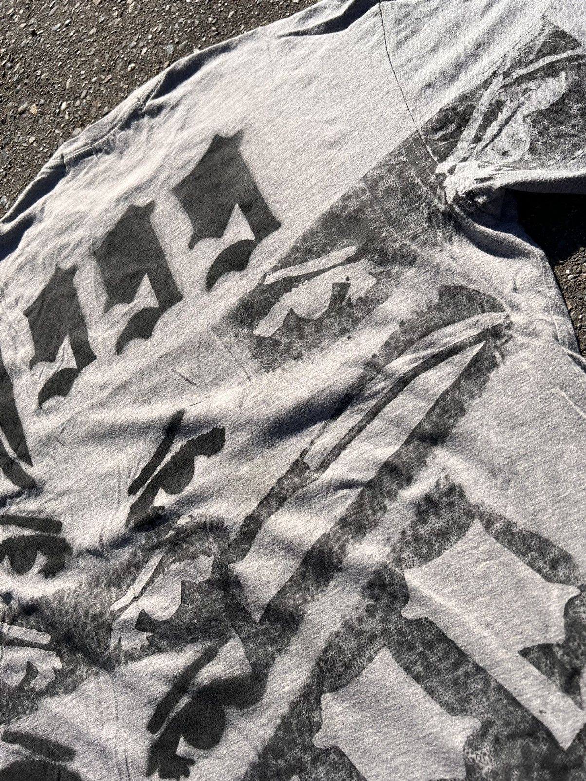 Vintage NovocentoNovantanove layered “Dare stencil patchwork t-shirt Size US XL / EU 56 / 4 - 6 Thumbnail