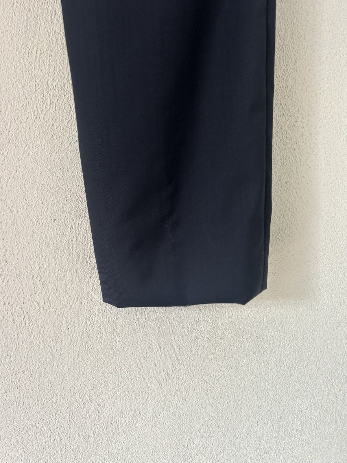 Prada Virgin Wool Navy Slim Fit Dress Pants Size US 31 - 14 Thumbnail