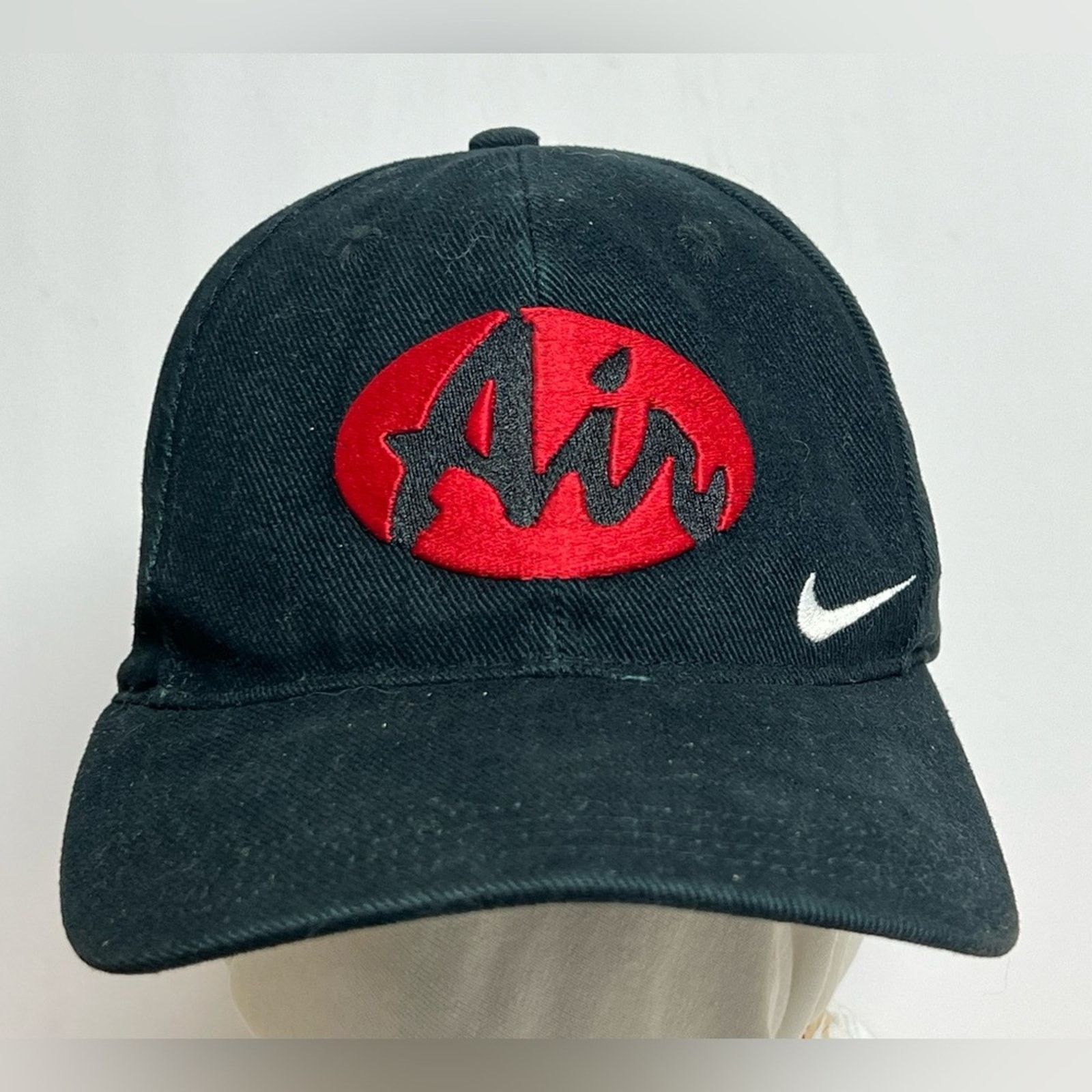 Nike Vintage 90’s Nike Air SnapBack Hat Script LOGO Swoosh PIPPEN Size ONE SIZE - 1 Thumbnail