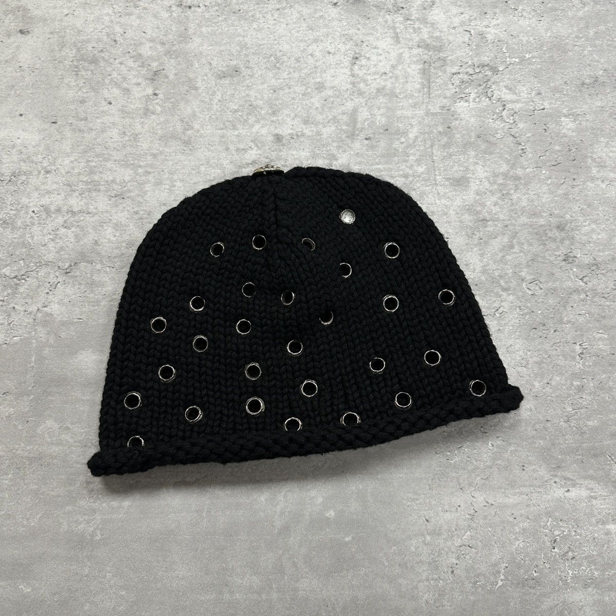 Chrome Hearts Chrome Hearts Flooded Hardware Cashmere Beanie 1 of 1 Black Size ONE SIZE - 1 Thumbnail