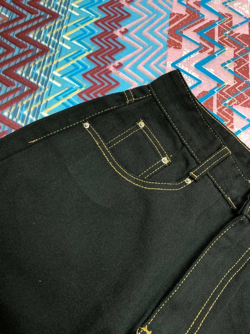 Japanese Brand × Vintage 90's LAGUNA BEACH CRAZY RETRO PUNK Y2K SKULL LOGO JEANS Size US 30 / EU 46 - 3 Thumbnail