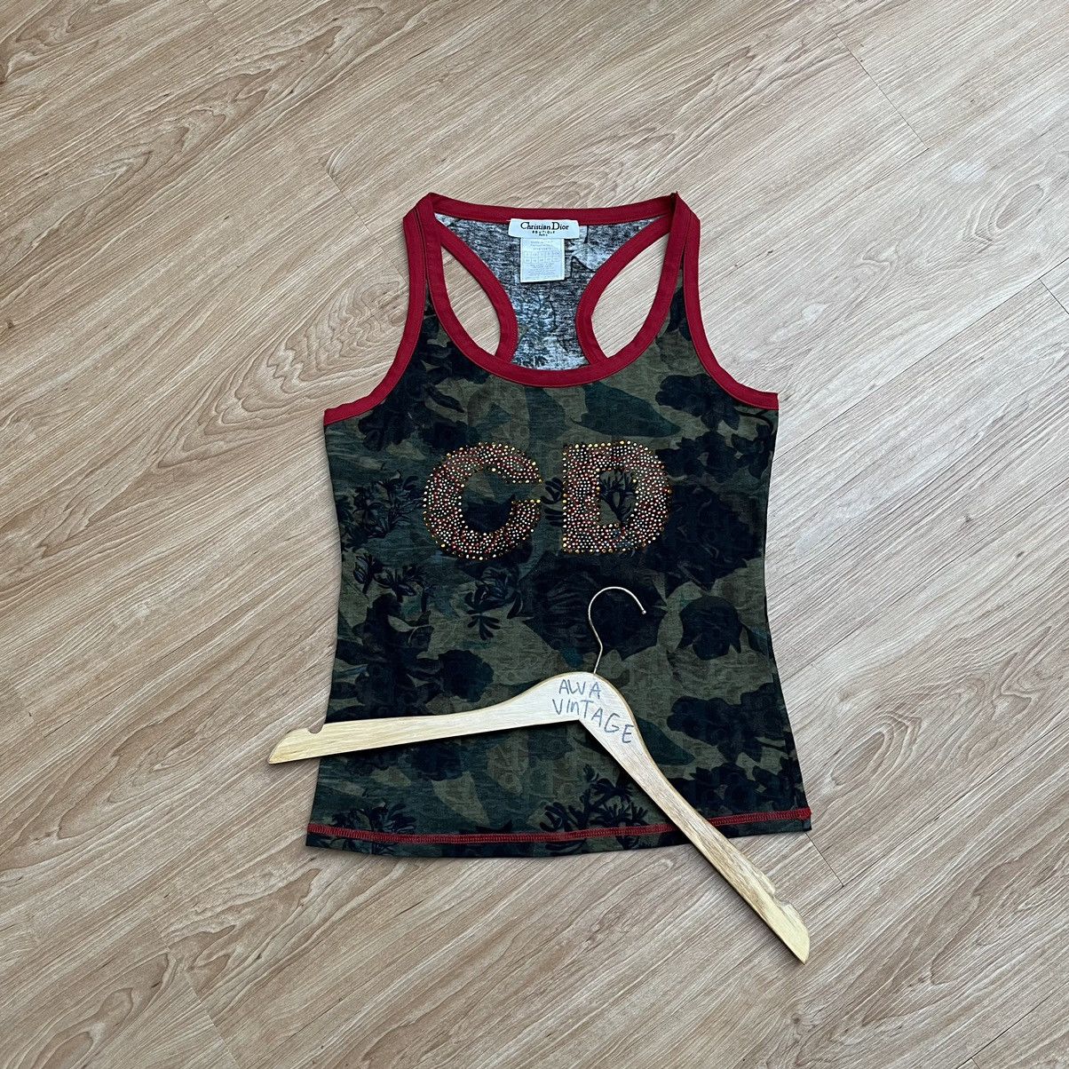 Christian Dior Monsieur Authentics Christian Dior Flower Camouflage Rhinestone Size XL / US 12-14 / IT 48-50 - 1 Thumbnail