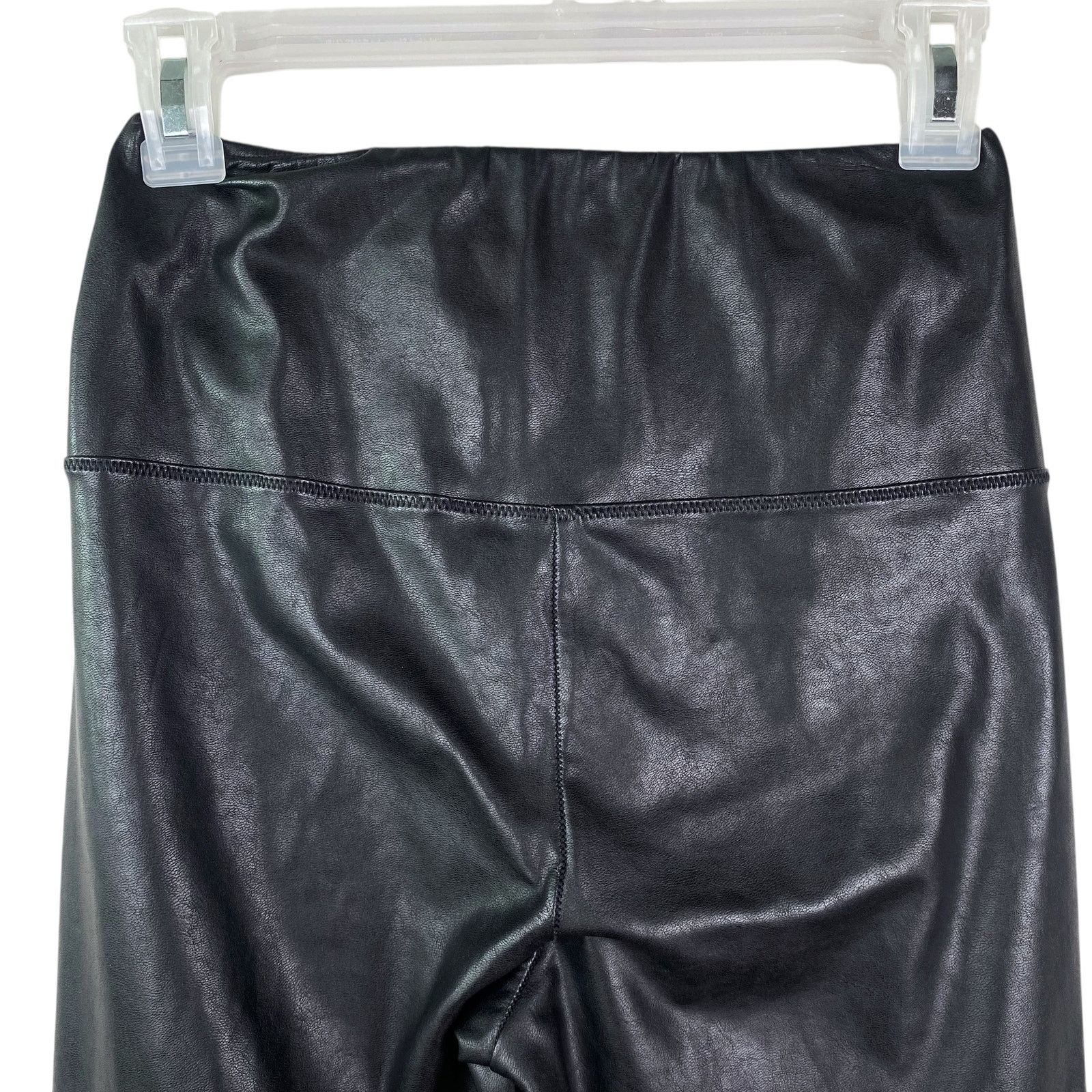 Aritzia Wilfred $138 Daria Faux Leather High Waisted Pants SZ S Size 28" / US 6 / IT 42 - 7 Thumbnail