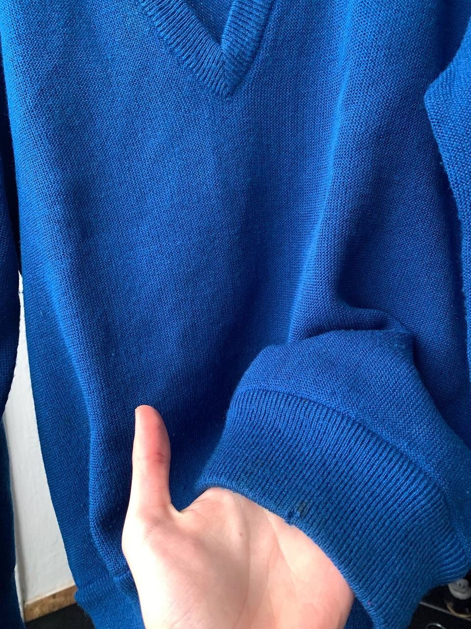 Lacoste × Vintage Vintage Lacoste V Neck Sweater Jumper Size US S / EU 44-46 / 1 - 5 Thumbnail