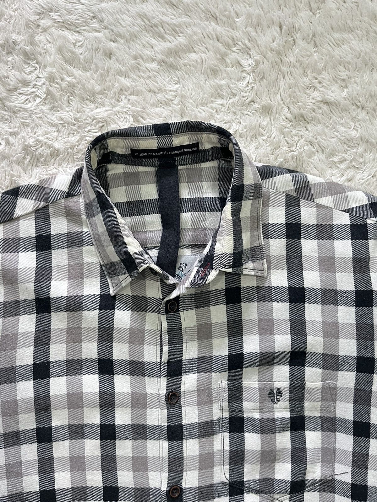 Marithe + Francois Girbaud marithe francois girbaud plaid design shirt Size US M / EU 48-50 / 2 - 2 Thumbnail