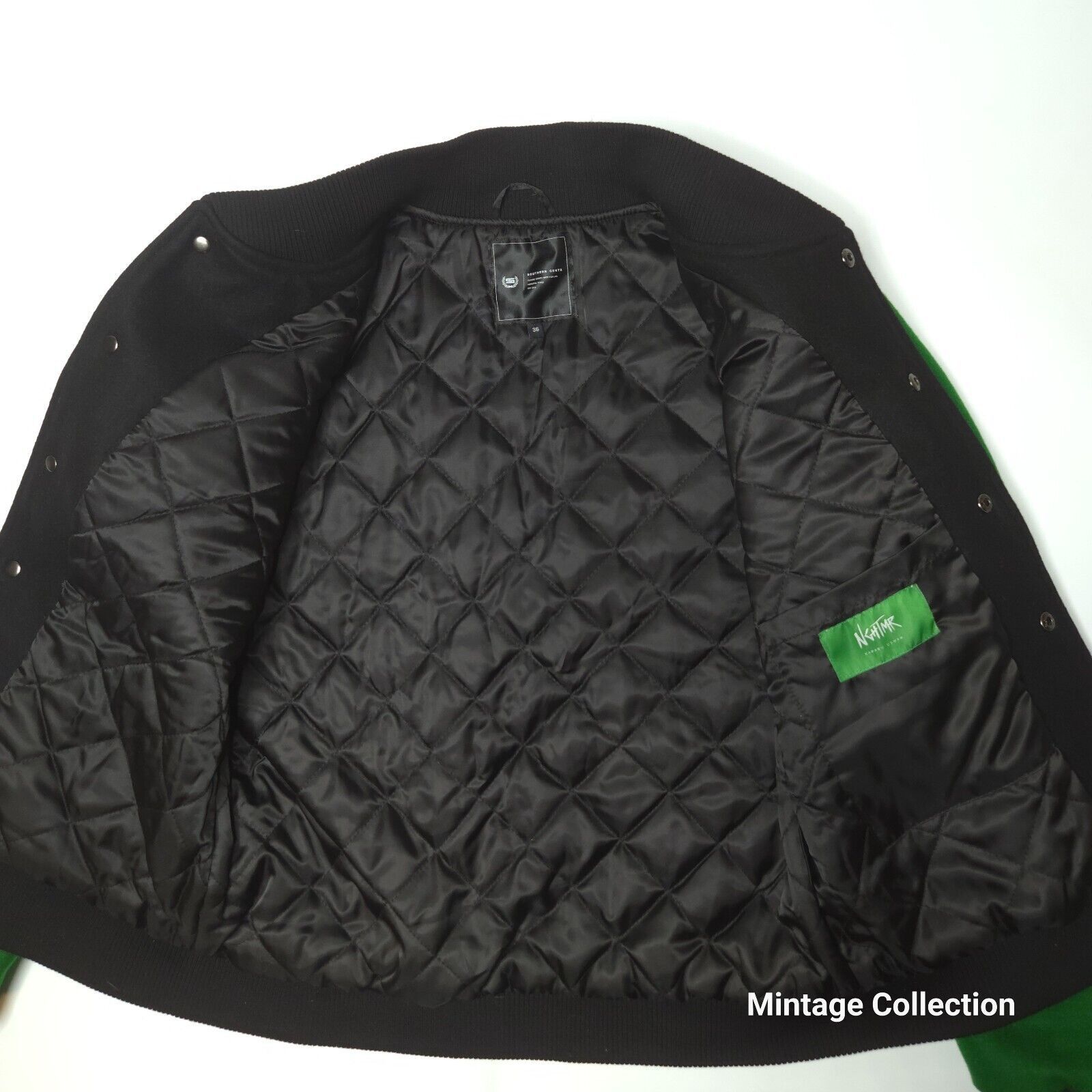 Other Kamaru Usman Nigerian Nightmare NGHTMR Varsity Bomber Jacket Size US XS / EU 42 / 0 - 8 Thumbnail