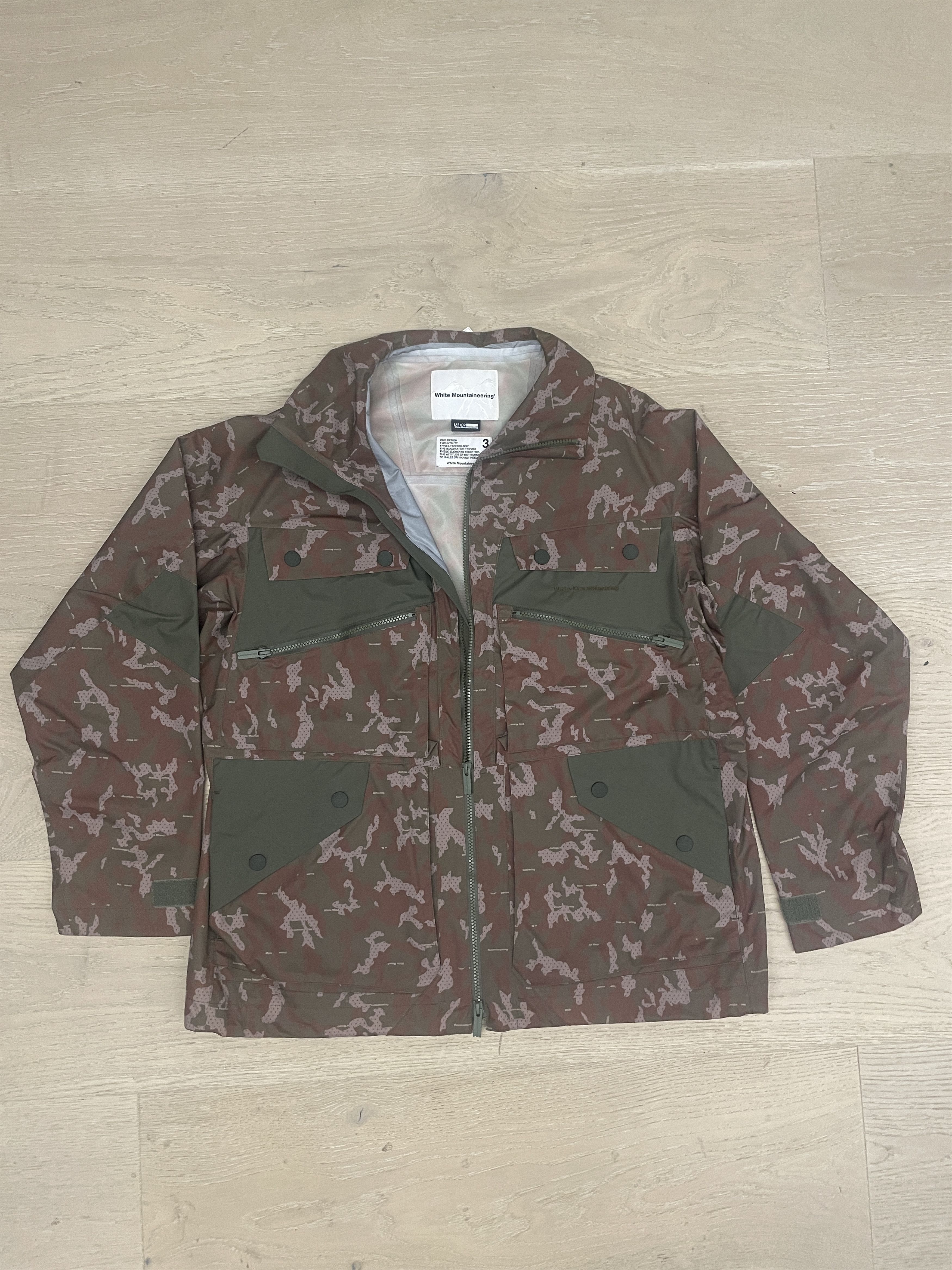 White Mountaineering $1200 White Mountaineering Saitos Original Camo Jacket Size US L / EU 52-54 / 3 - 5 Thumbnail