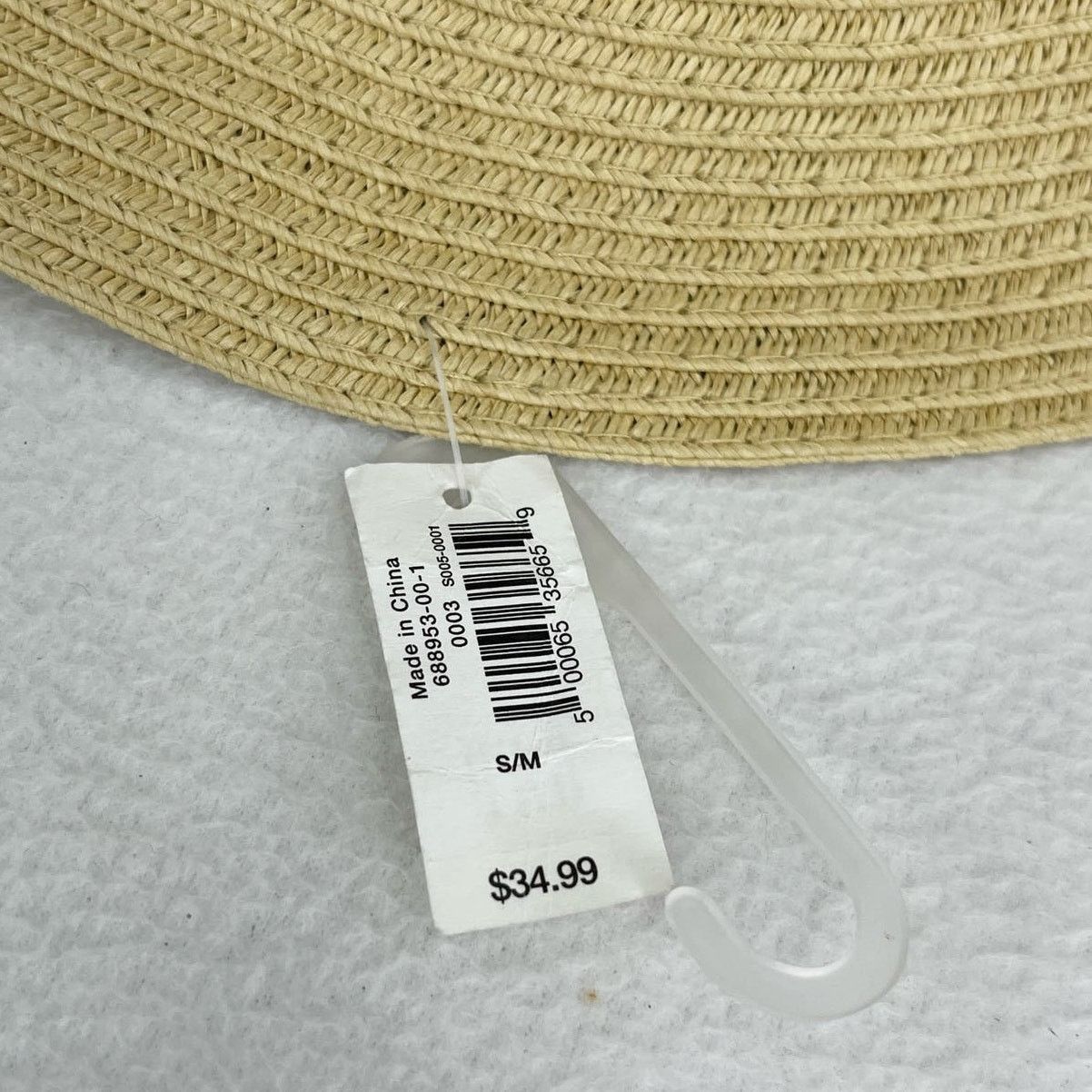 Gap GAP Womens Packable Sun Hat Wide Brim Beige Black New Size ONE SIZE - 10 Thumbnail